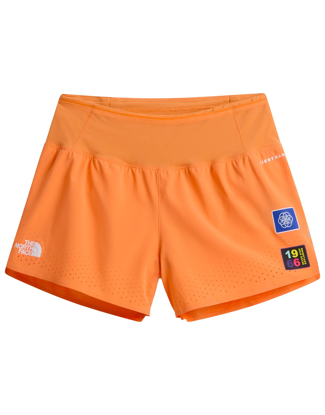 W Summit Pacesetter Short Graphic Papaya + The North Face