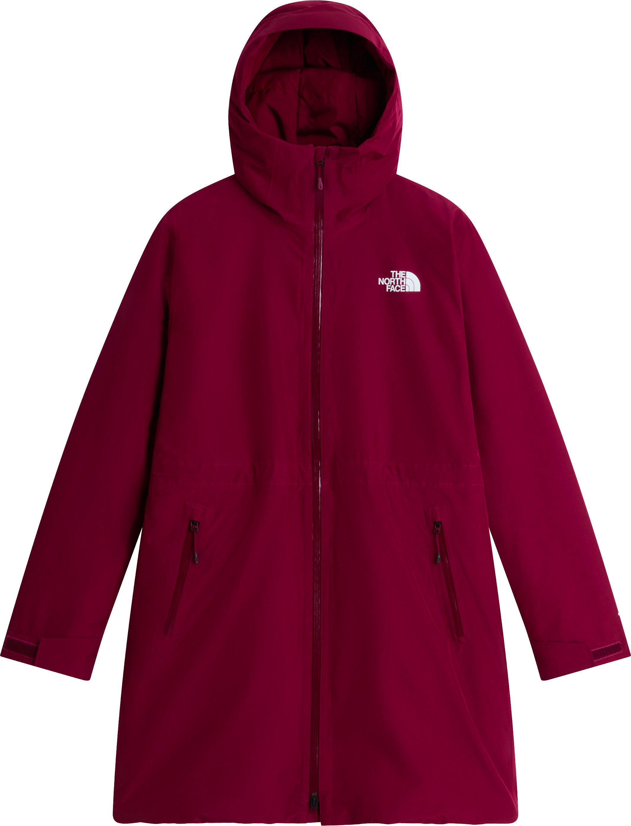 W Hikesteller Insulated Parka Burgundy Crush + The North Face
