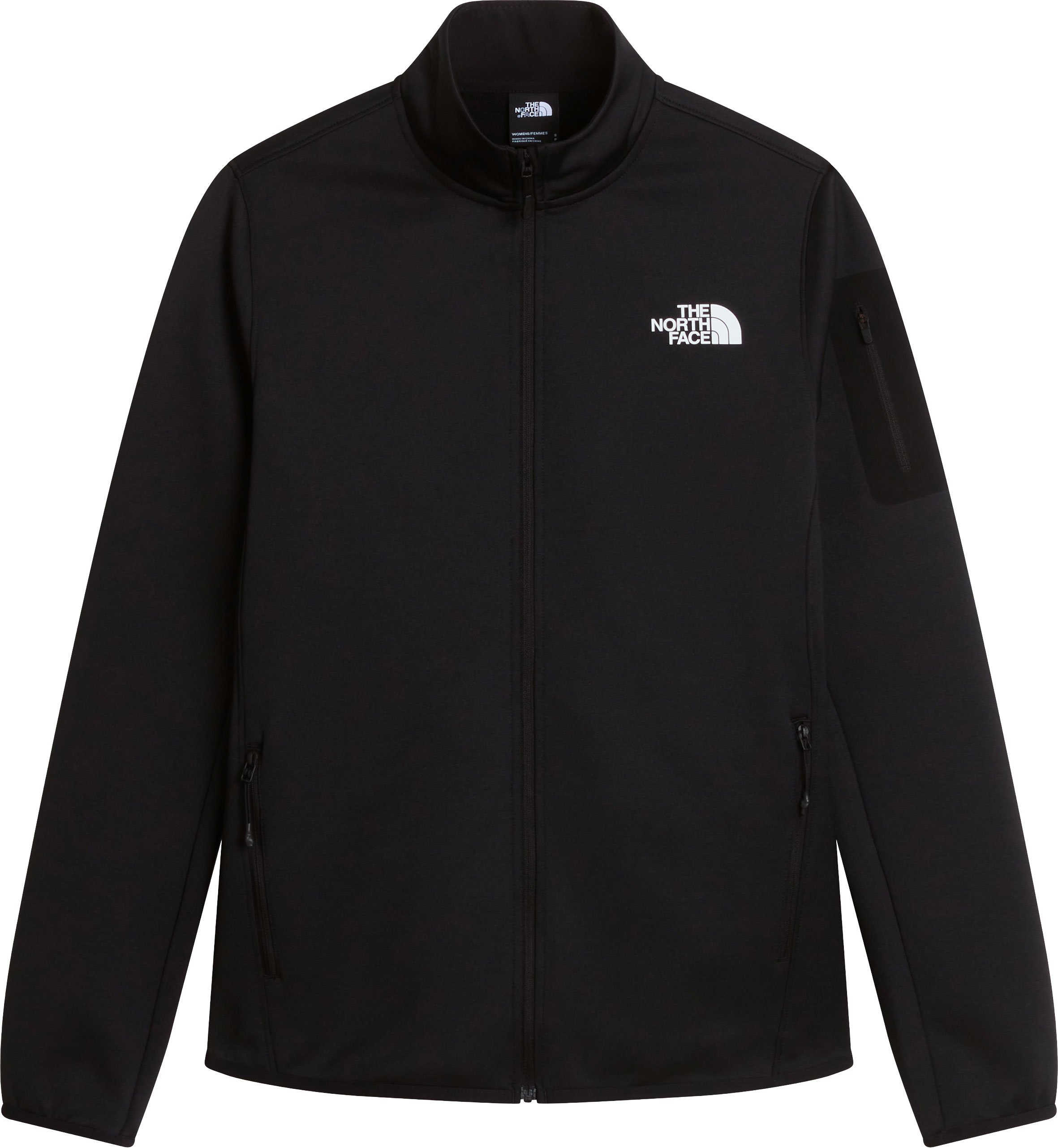 W Mistyescape Fleece TNF Black + The North Face