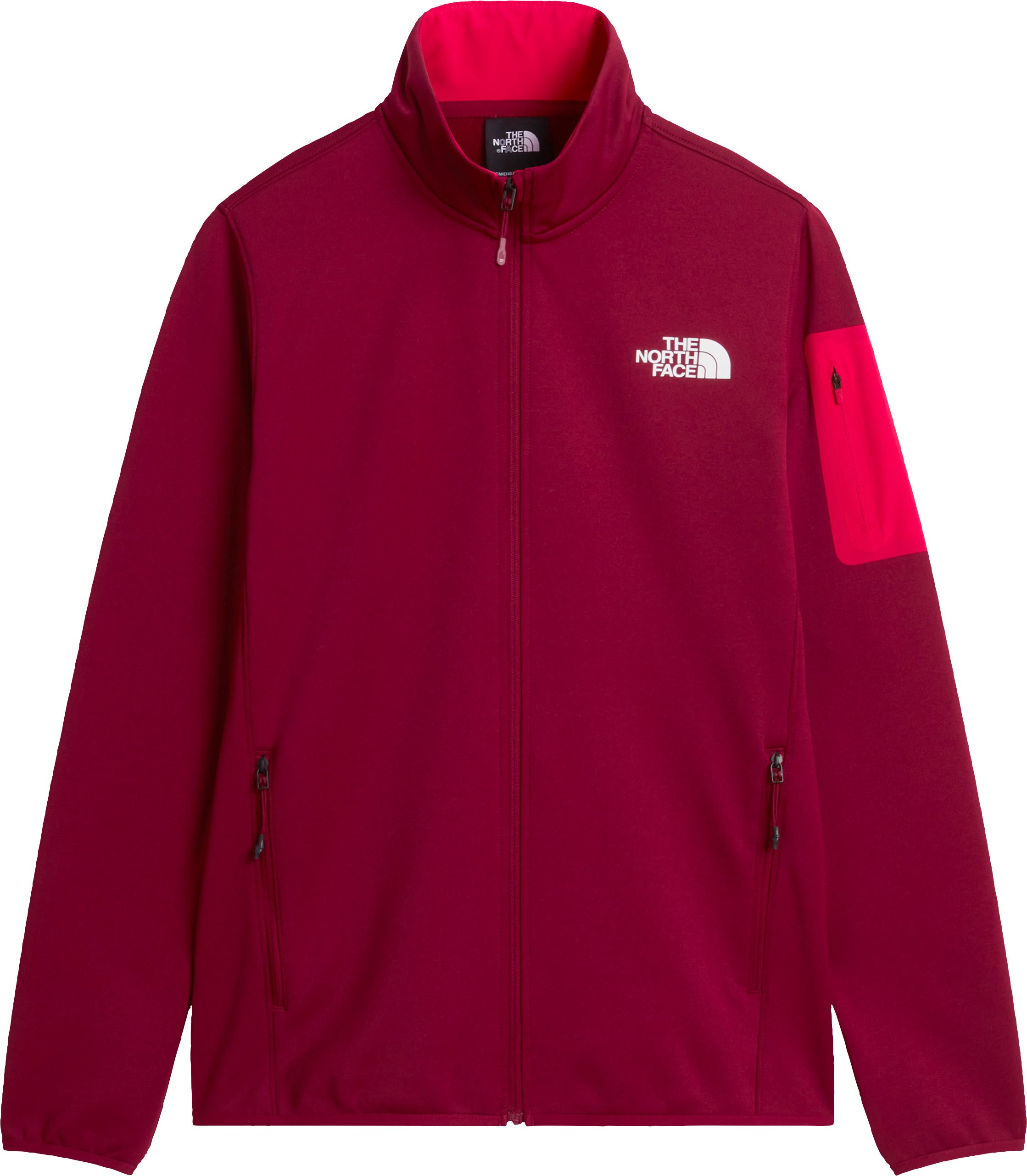 W Mistyescape Fleece Burgundy Crush + The North Face