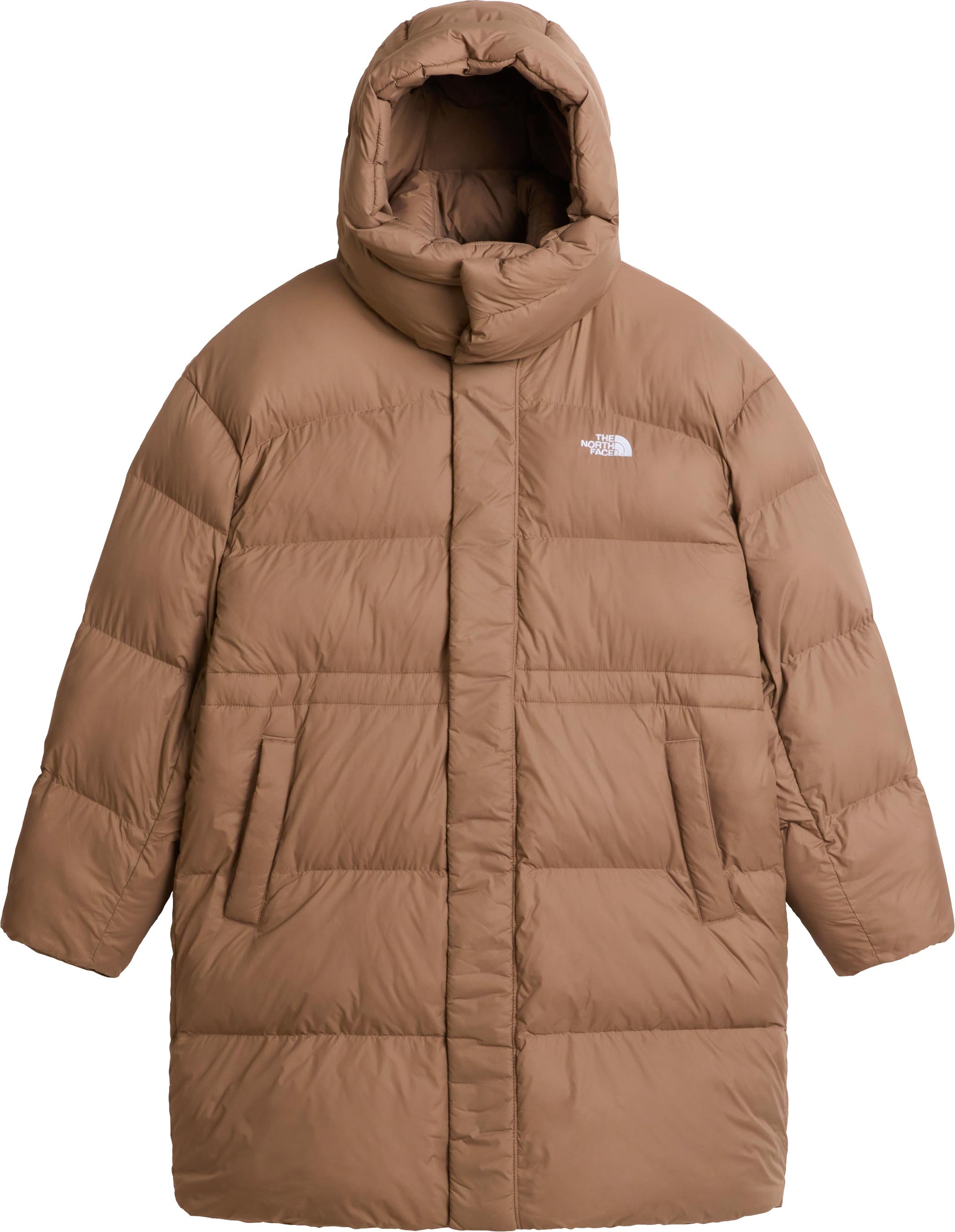 W Puffer Oversized Parka Garnet + The North Face