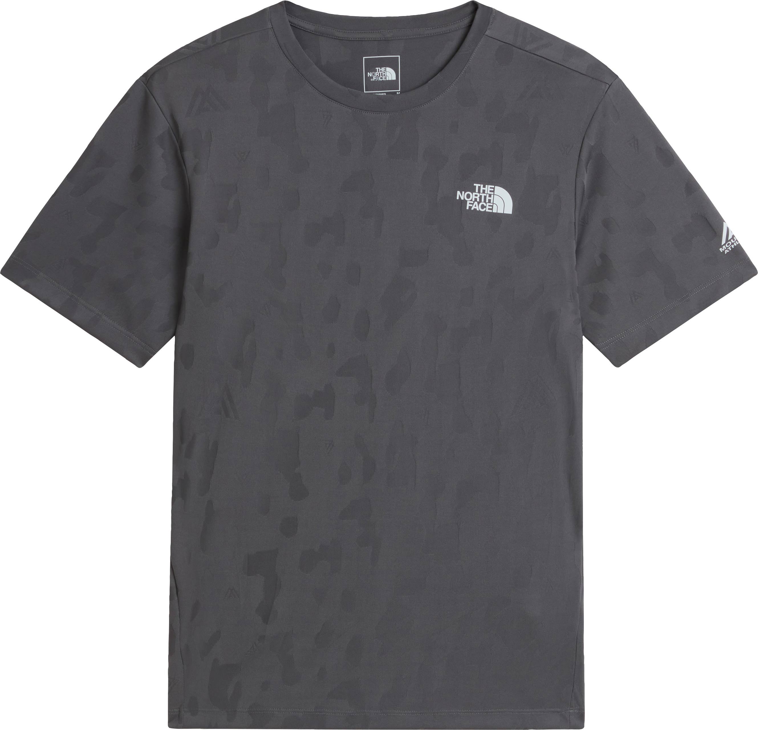 M Mountain Athletics SS Tee 2.0 Smoked Pearl + The North Face