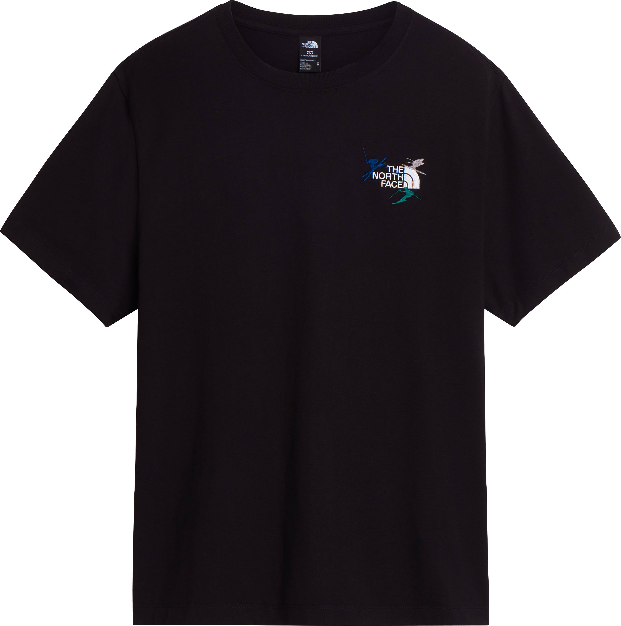 U Off Piste Embro Rlx SS Tee Graphic TNF Black + The North Face