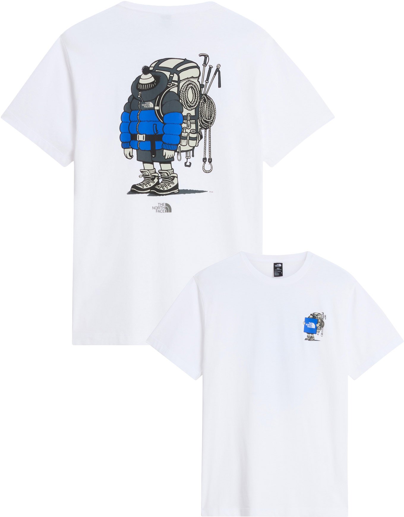 U Gear Up Get Out Rlx SS Tee Graphic TNF White + The North Face