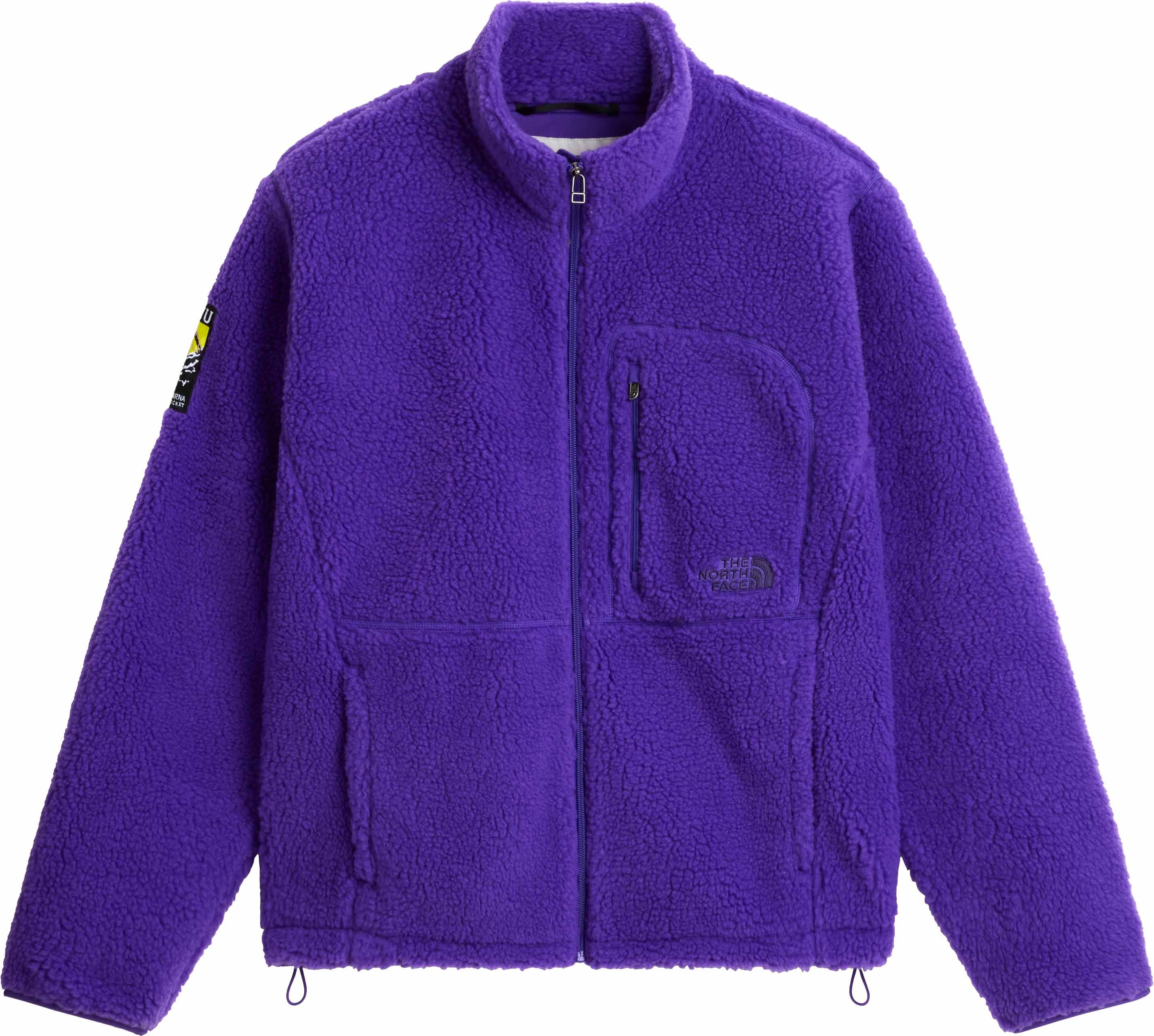M Extreme Pile 2 FZ Jacket Peak Purple + The North Face