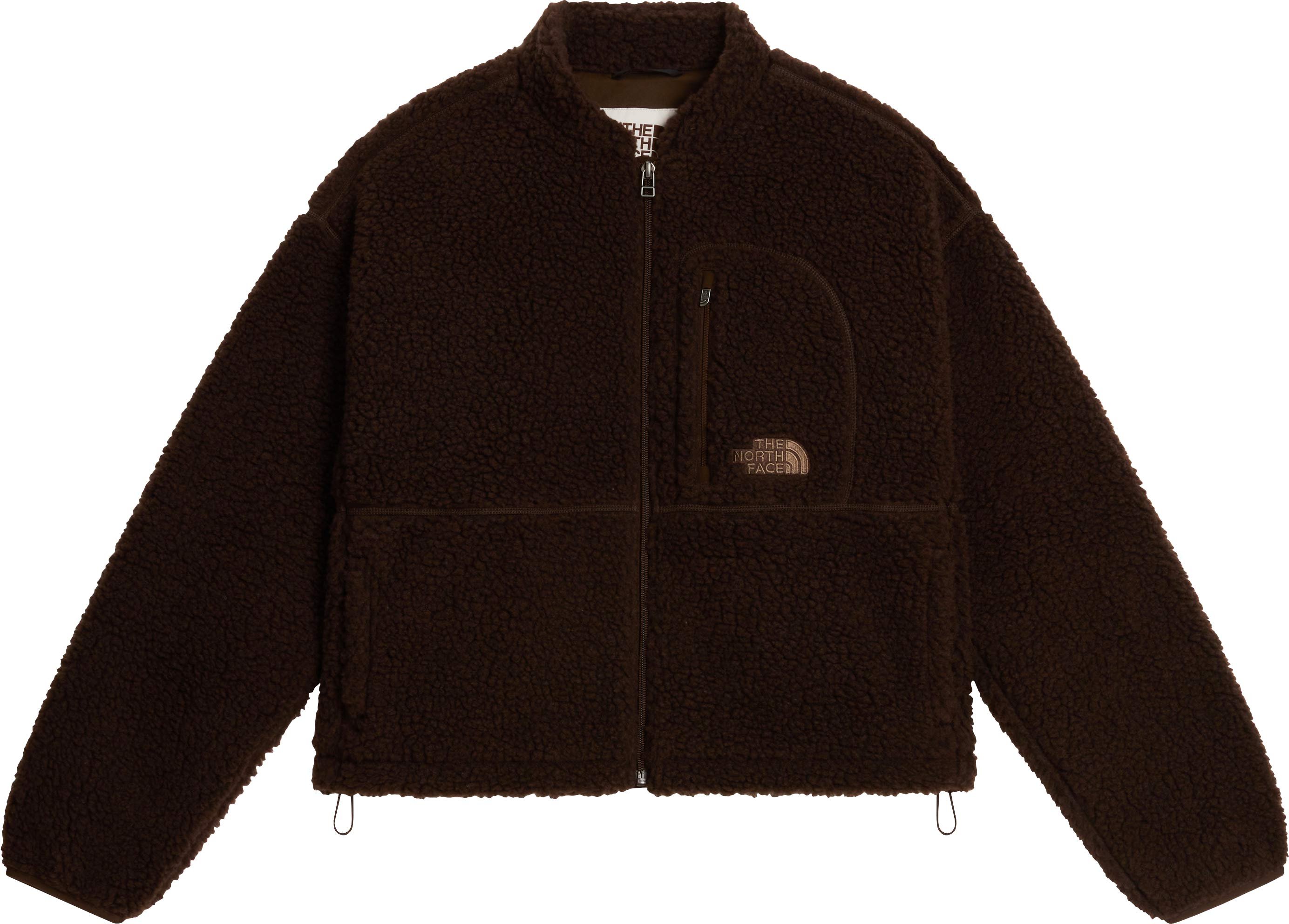 W Extreme Pile 2 FZ Jacket Dark Chestnut + The North Face