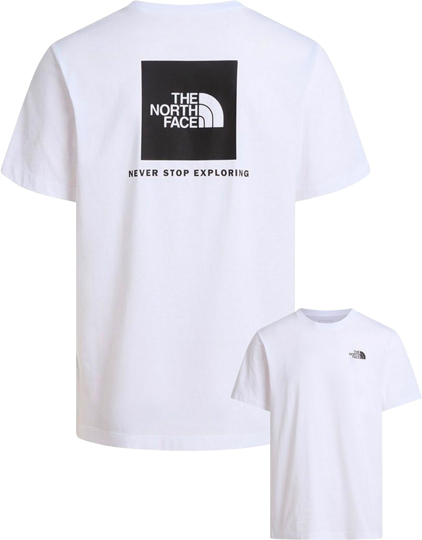 M Evolution Box Nse Regular Short Sleeve TNF White + The North Face