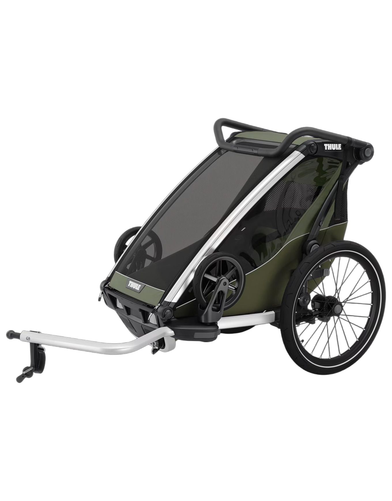 Chariot Lite Single Vintage Green + Thule