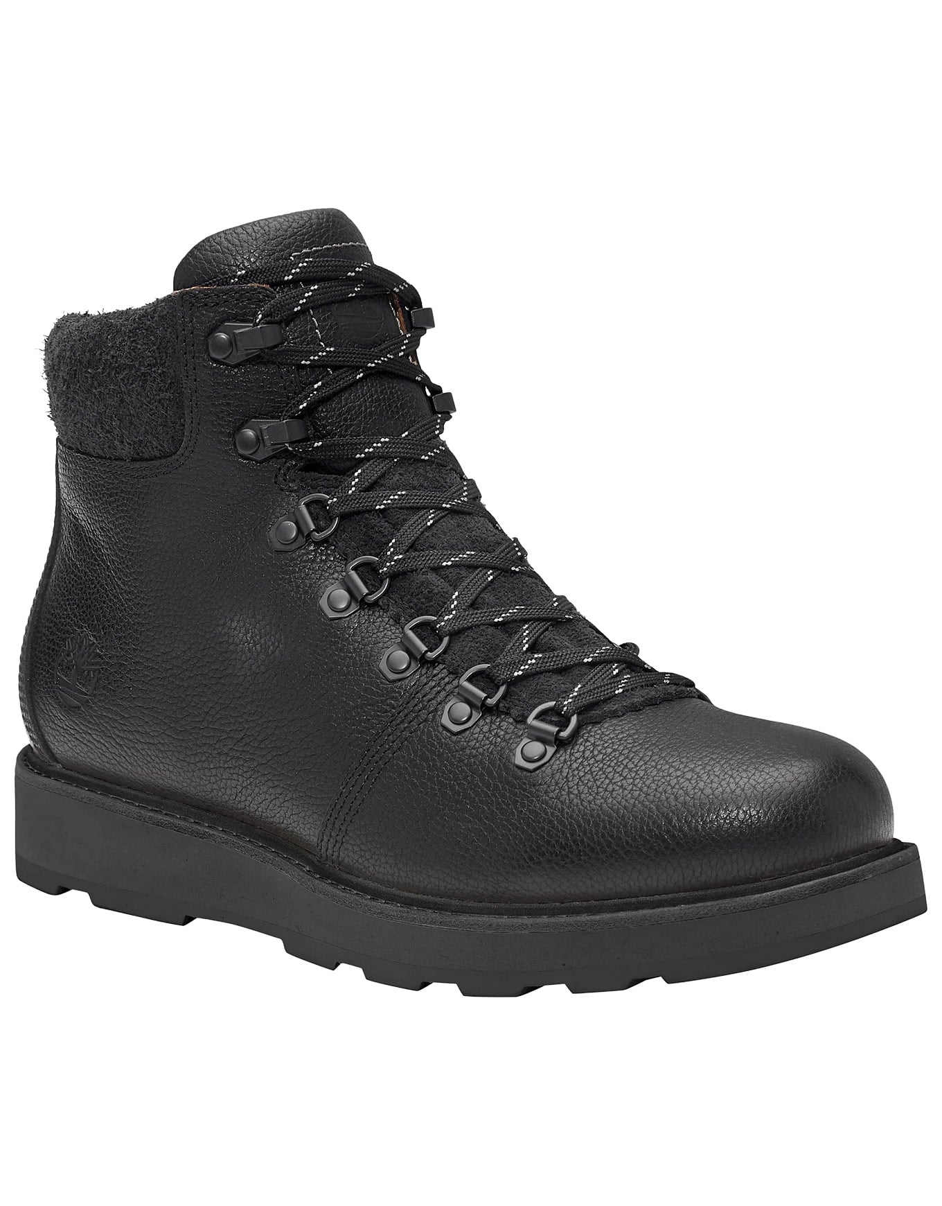 Britton Mills Mid Lace Up Waterproof Boot Black Full Grain + 