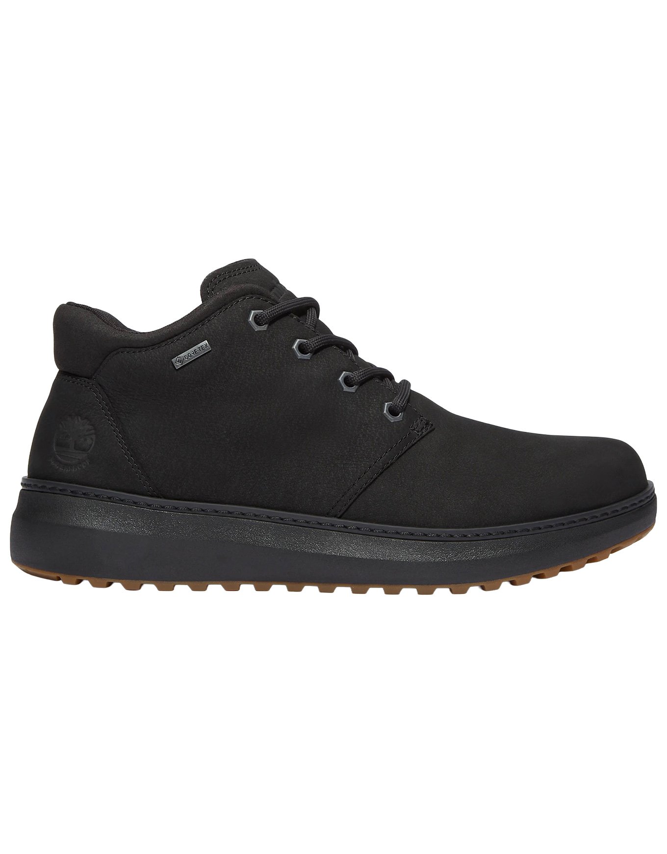 Hudson Road Mid Lace Up Gtx Chukka Boot Black Nubuck + 