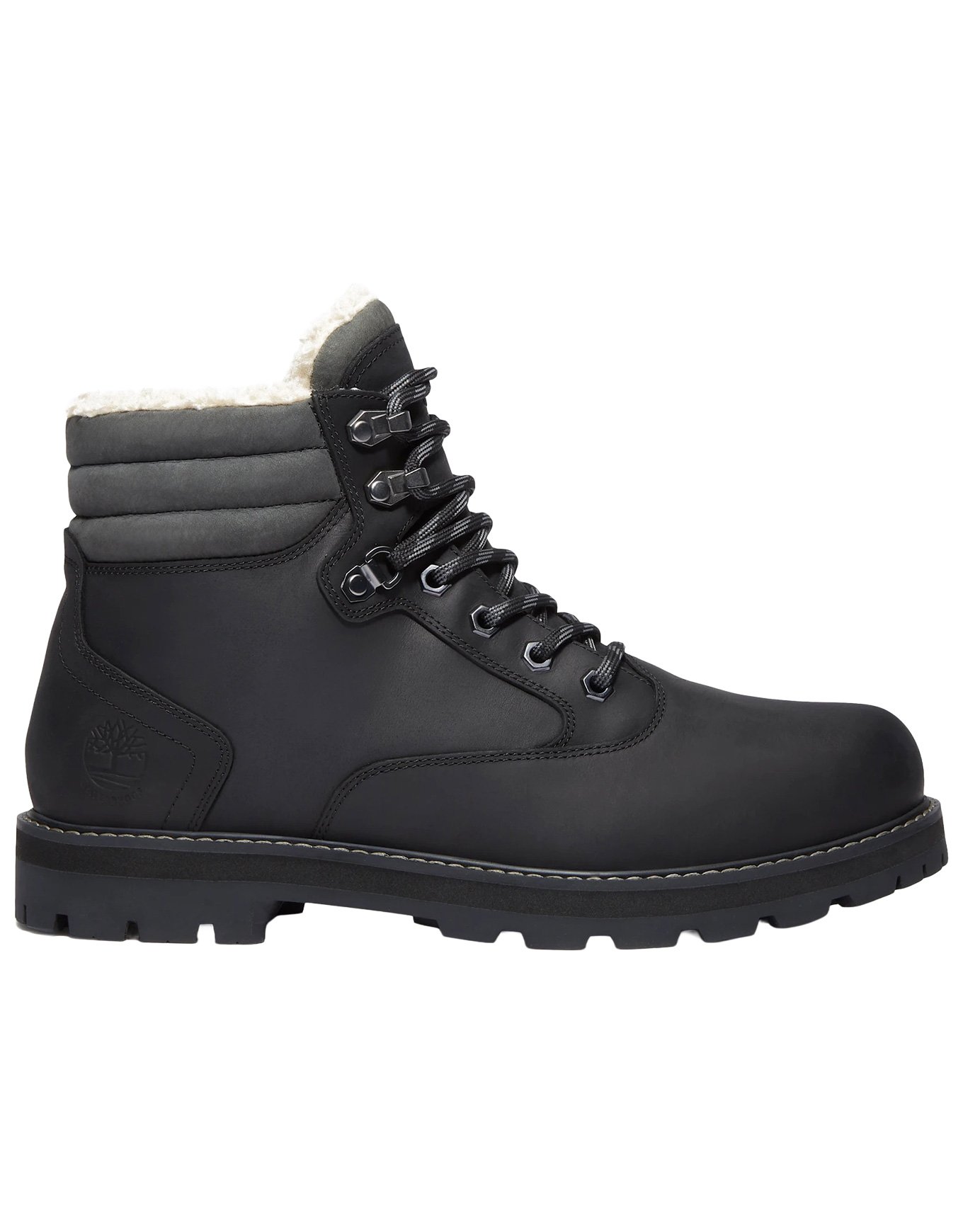 Britton Road Mid Warm Lined Waterproof Boot Black Full Grain + 