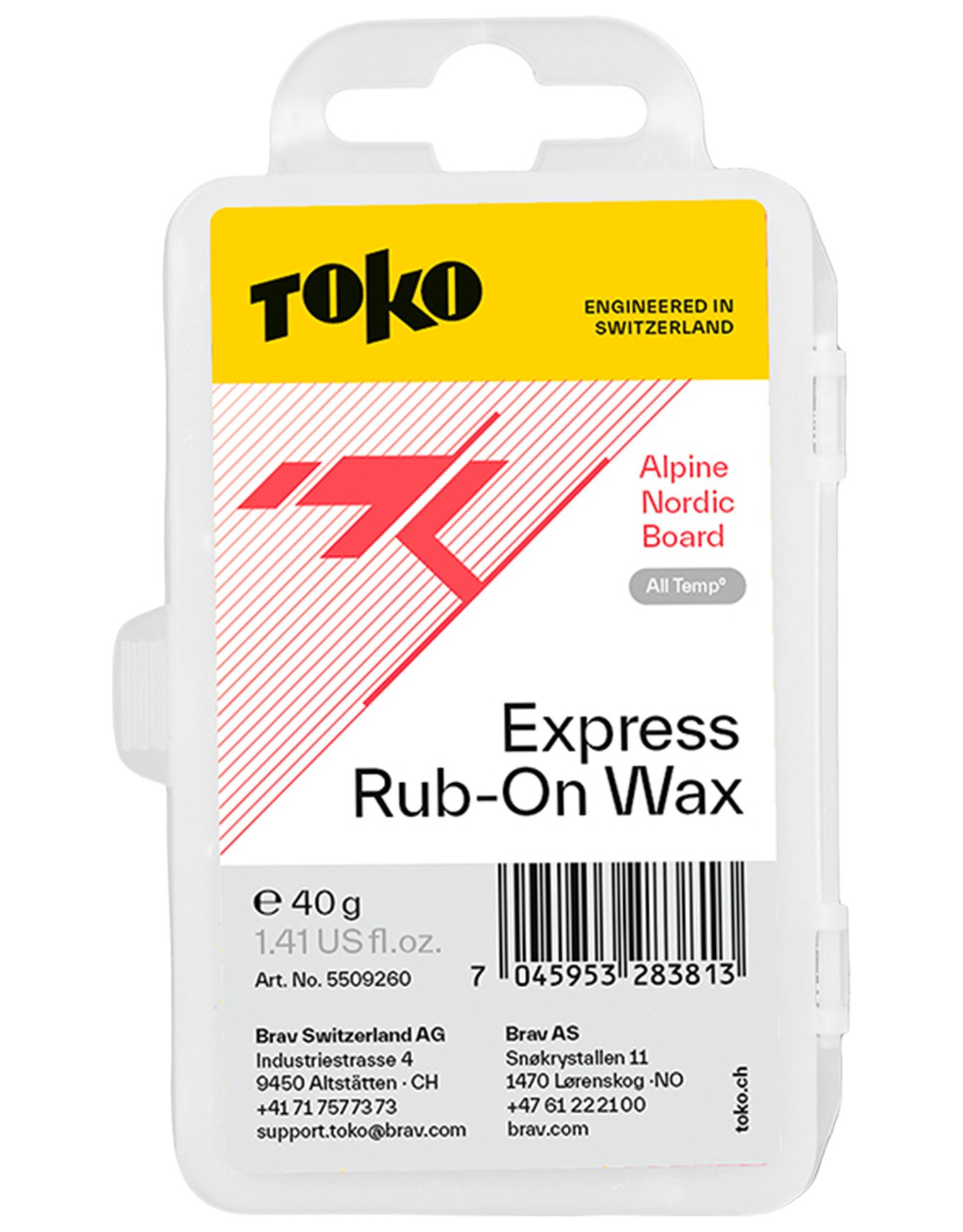Express Rub On Wax 40g + Toko
