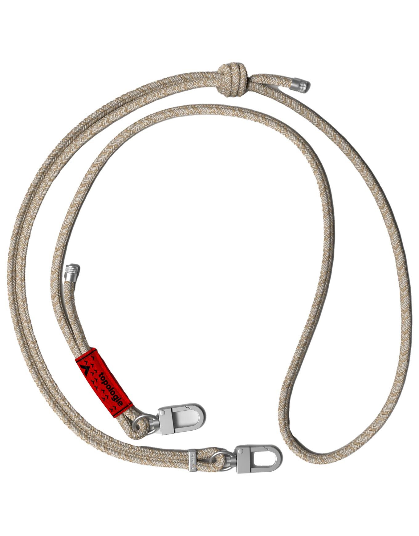 6.0mm Rope Strap Beige Melange + Topologie