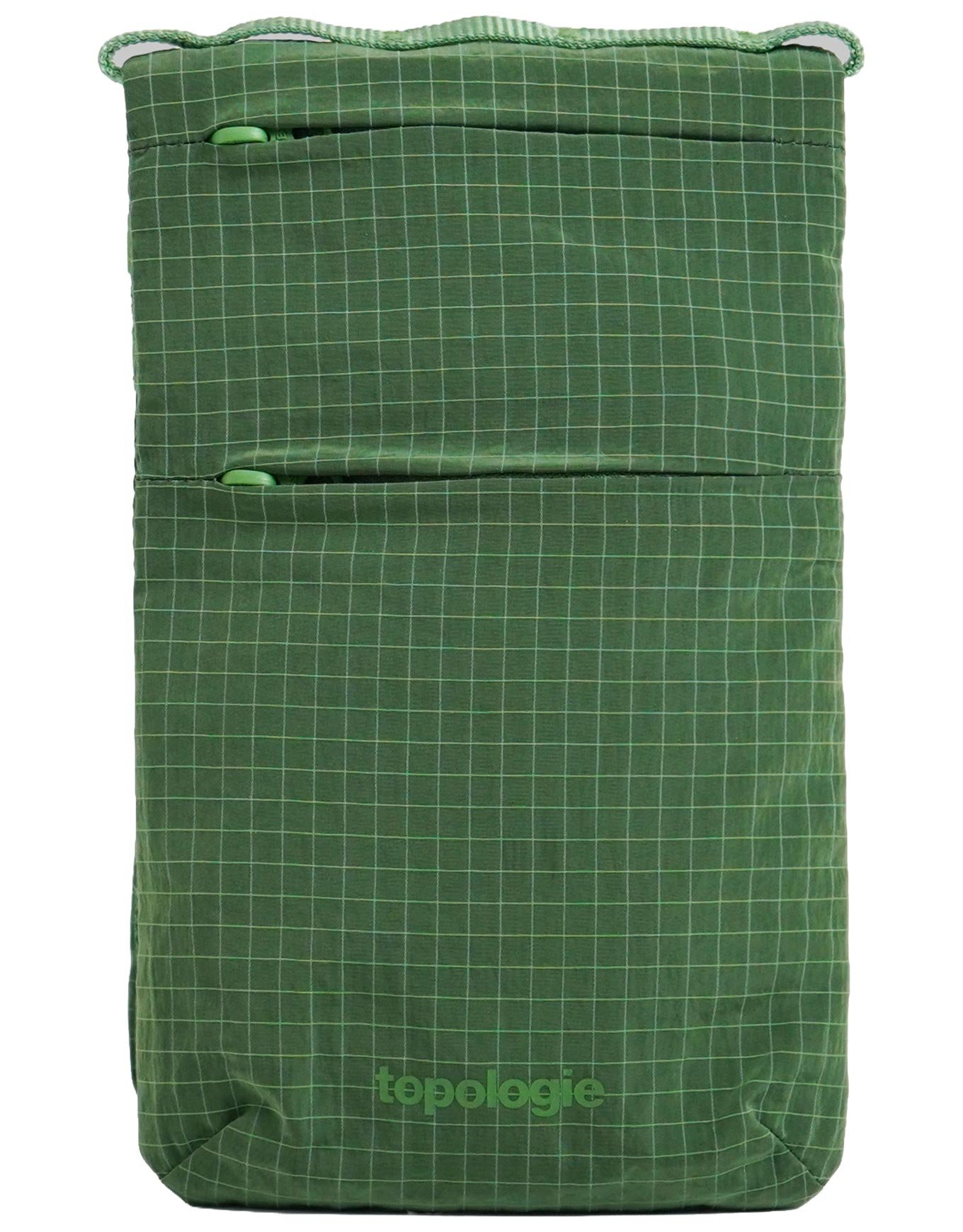 Phone Sacoche Ivy Green Vintage Ripstop + Topologie