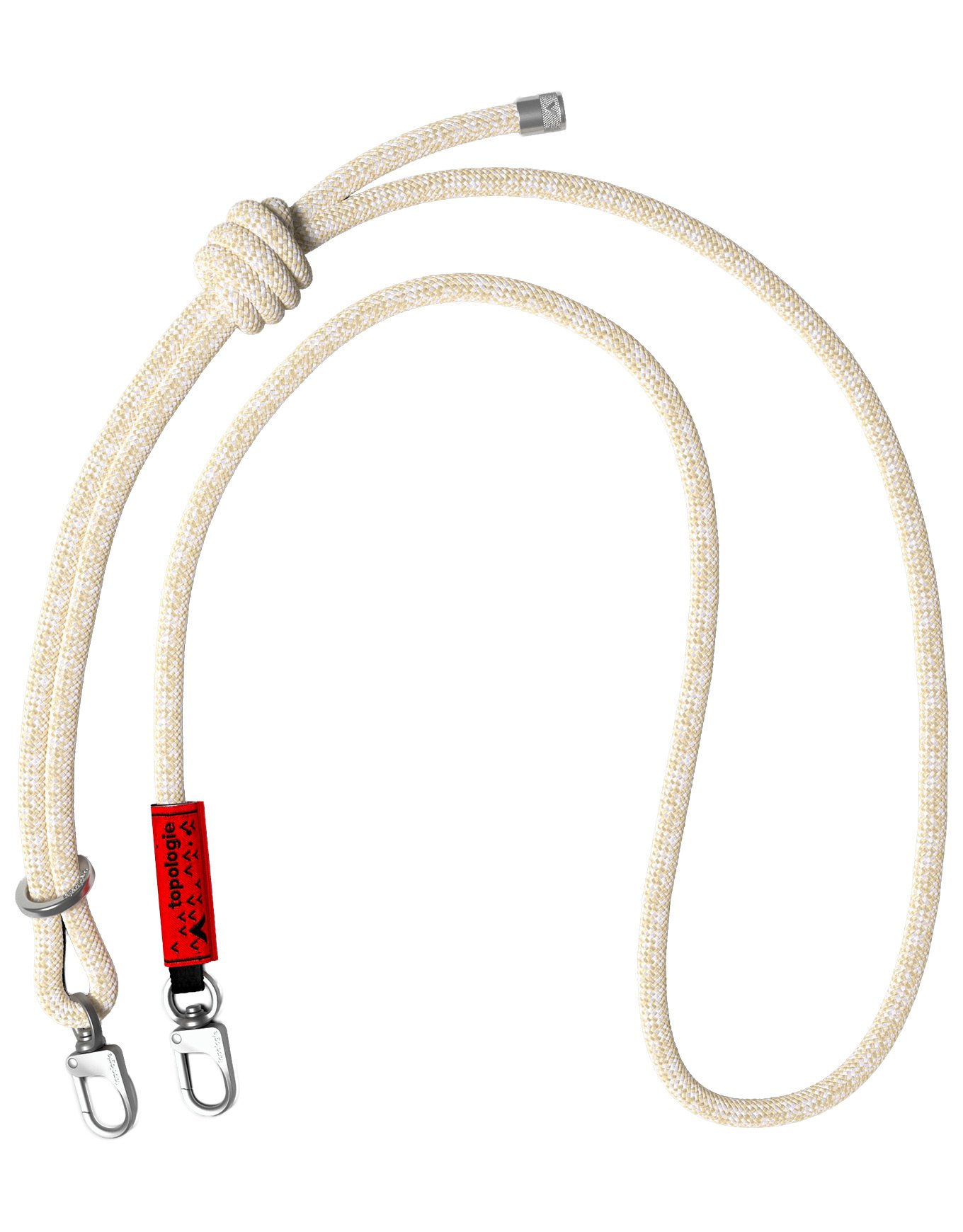 8.0mm Rope Strap Beige Melange + Topologie