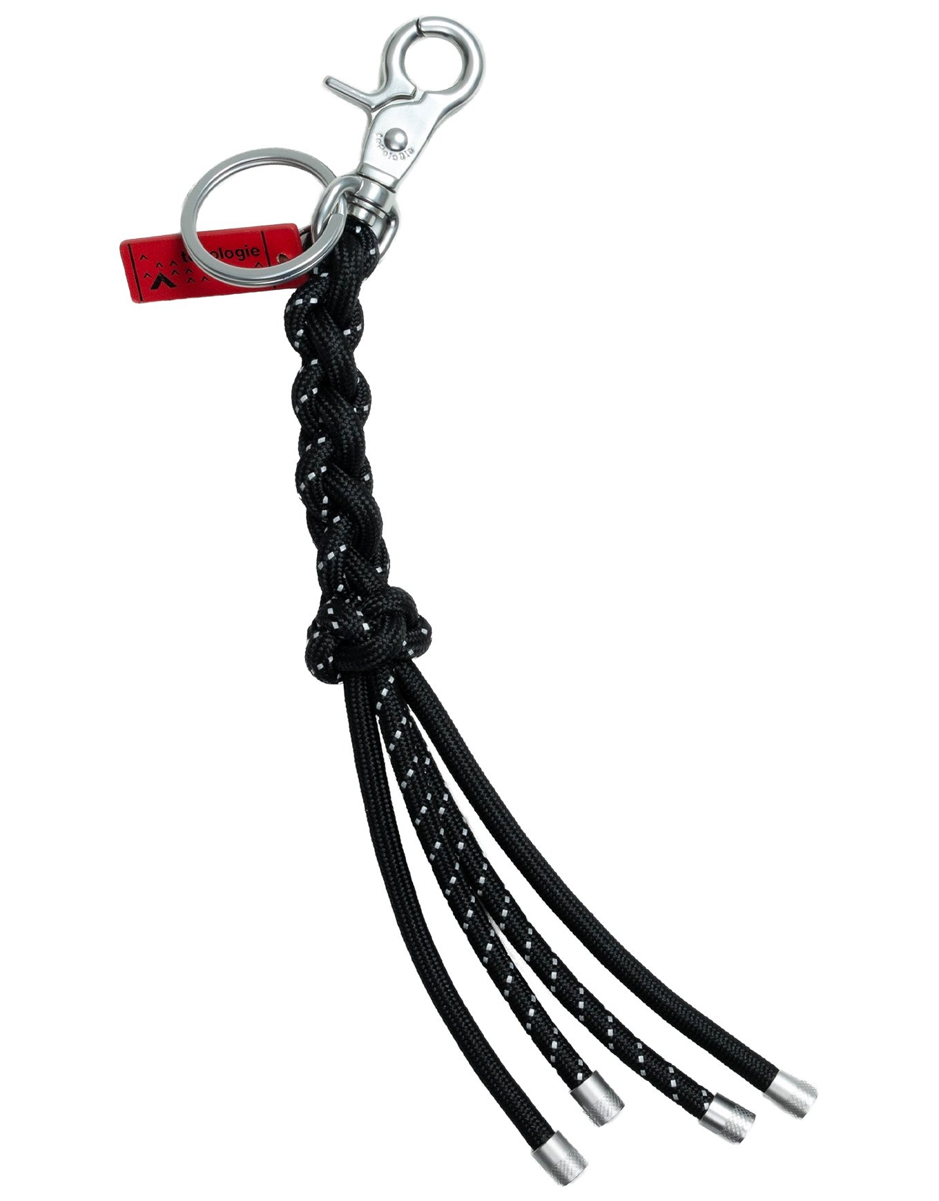 Sinnet Keychain Black Reflective + Topologie