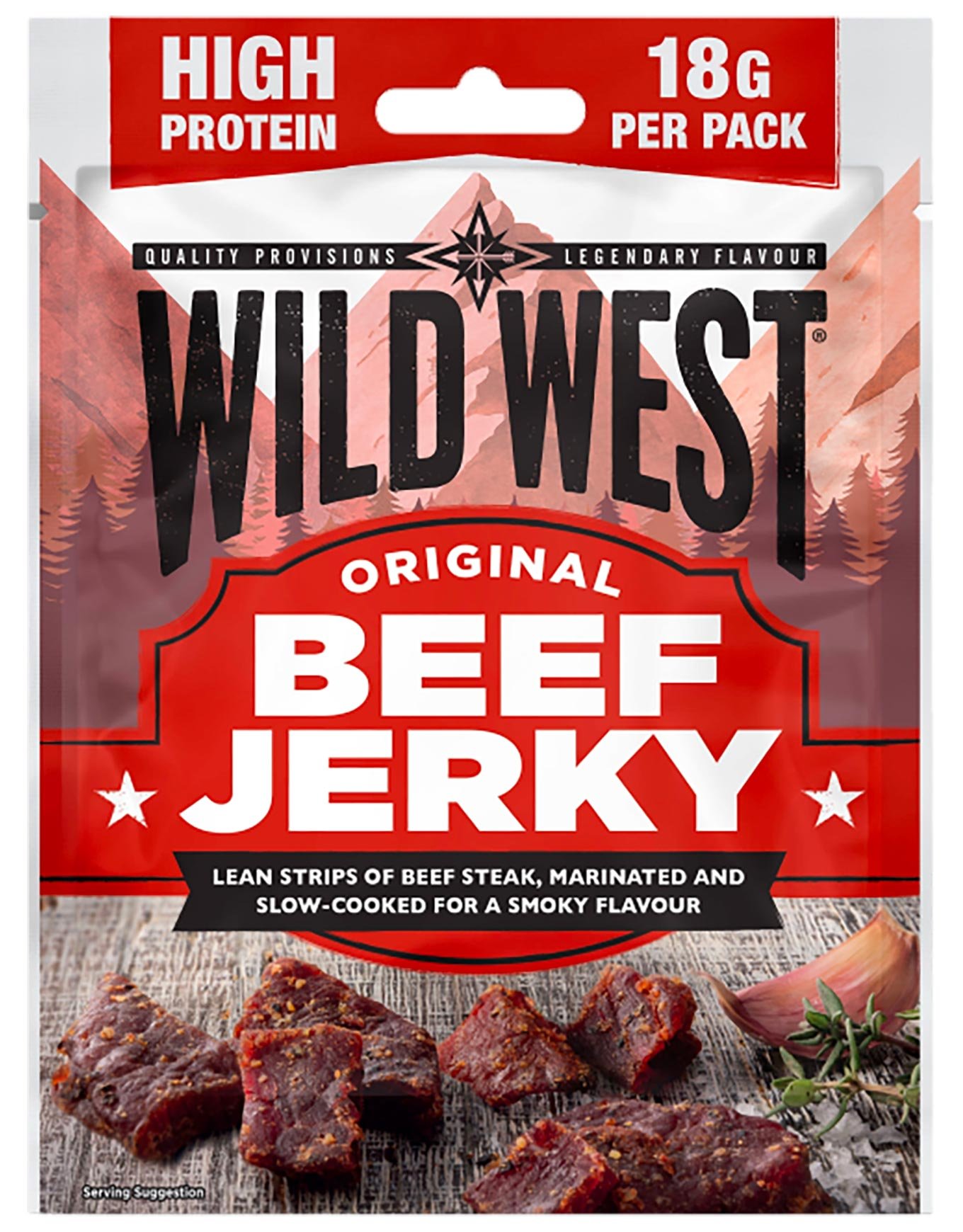 Beef Jerky Original 60g - Wild West + Trek'n eat