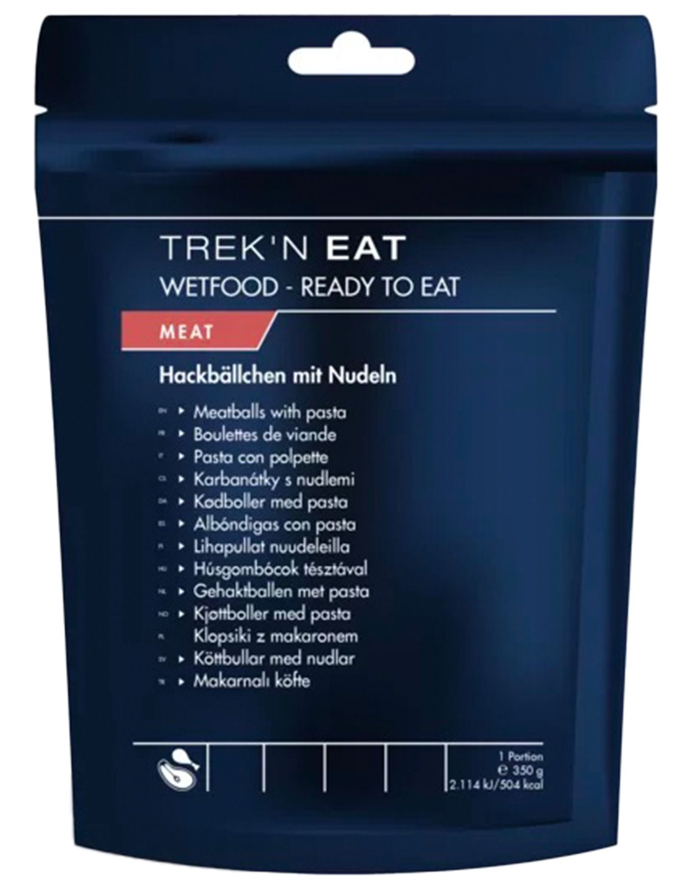 Boulettes de Viande avec Pâtes + Trek'n eat