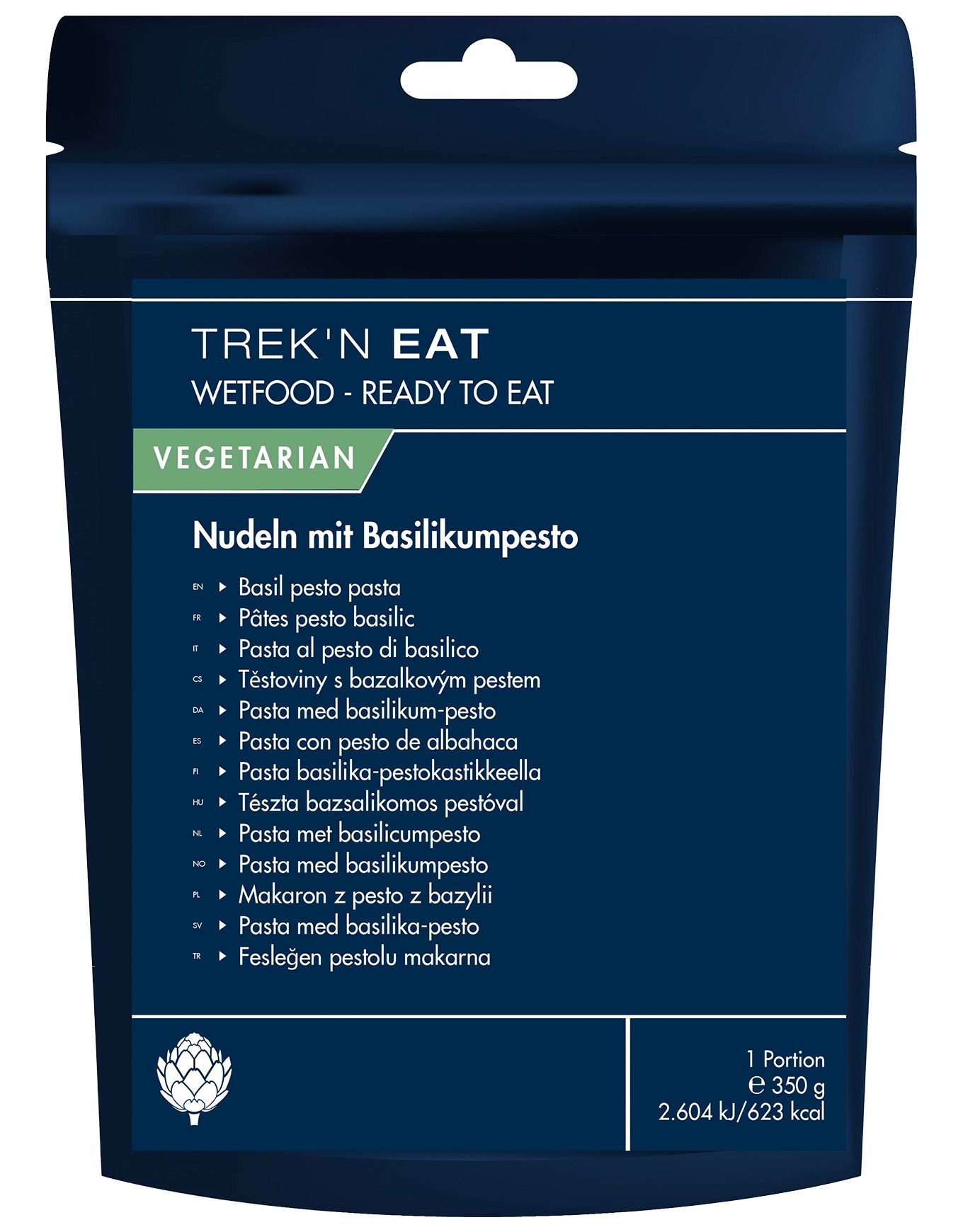 Pâtes au Pesto de Basilic + Trek'n eat