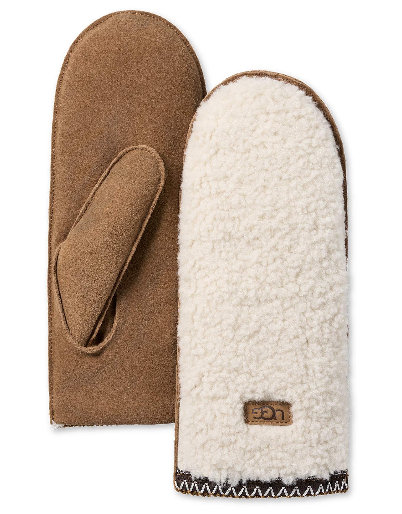 W Uggbraid Mitten Nimbus + Ugg