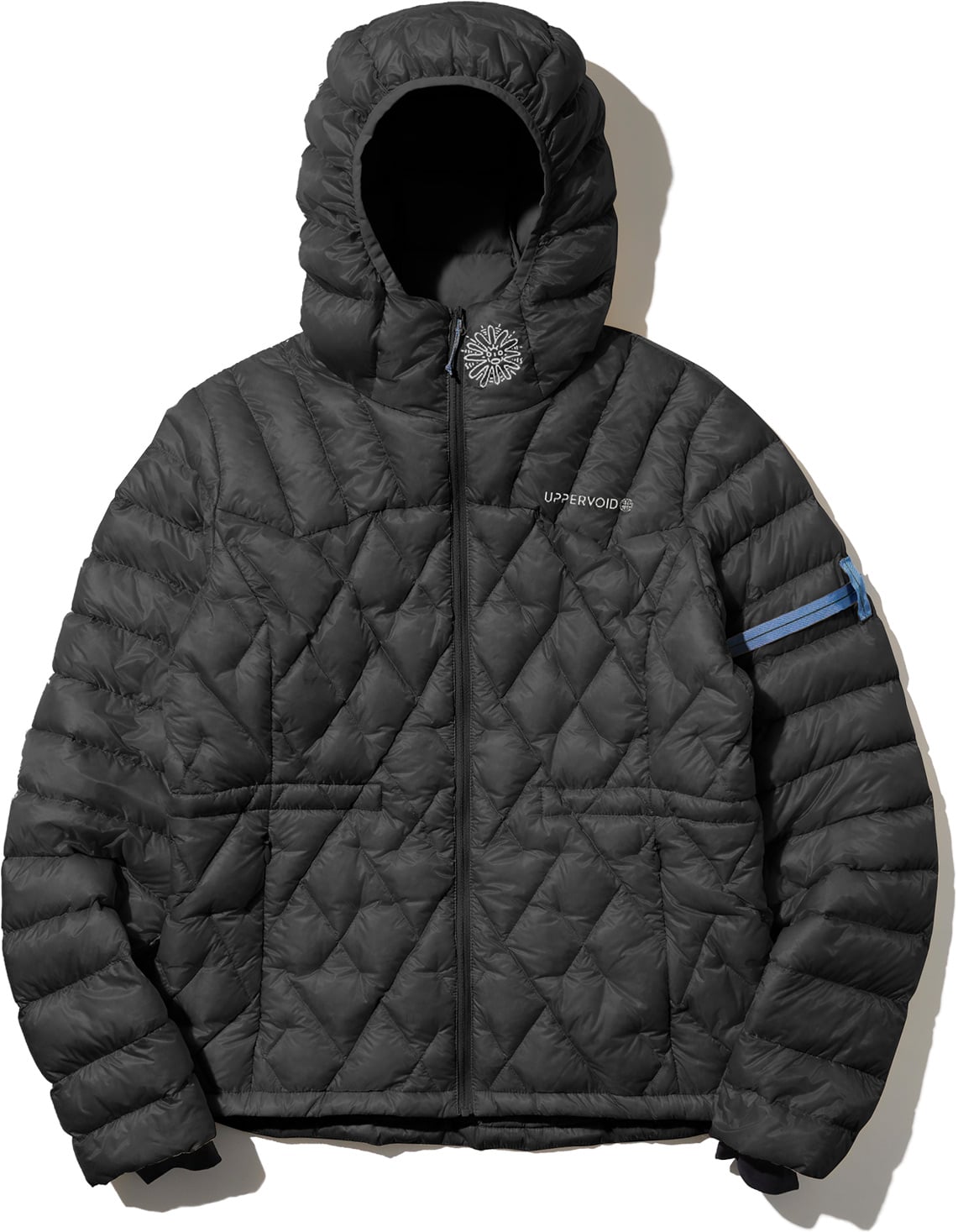 Cid S Hooded Mid Layer Down Jacket W Black + Uppervoid