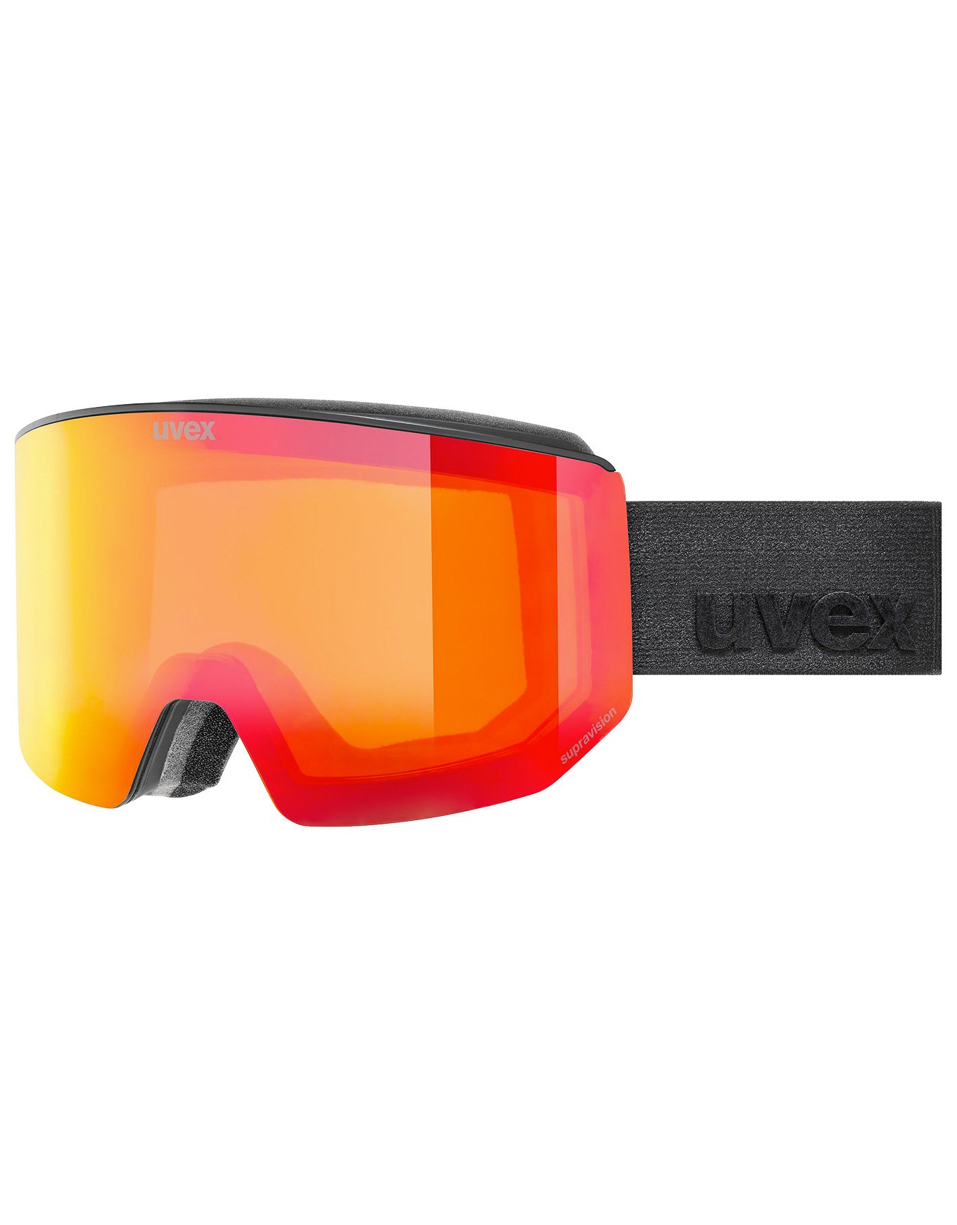 Lace Attract FM Black Matt Mirror Red (S2) + Uvex