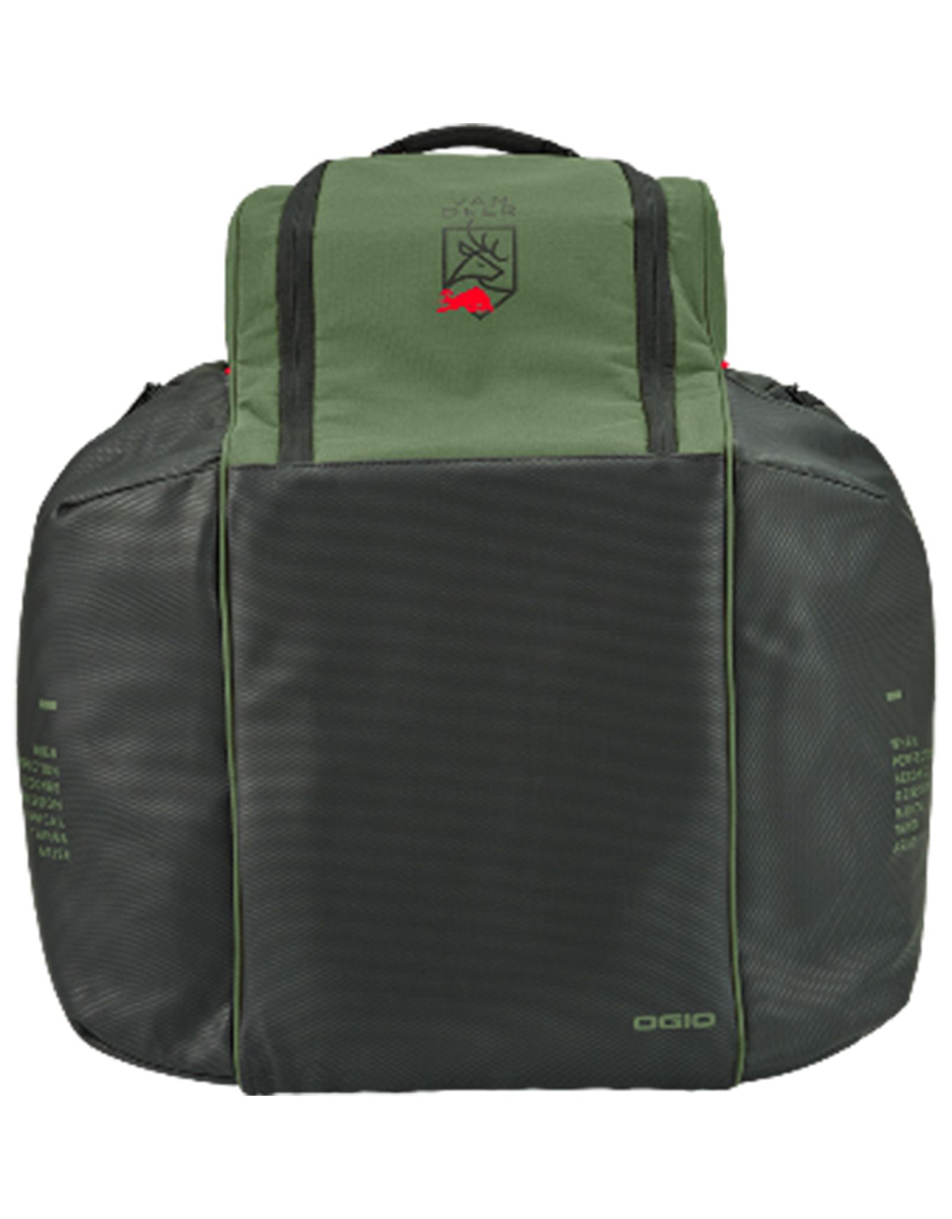 Ski Pack Large 90L Khaki/Black + Van Deer