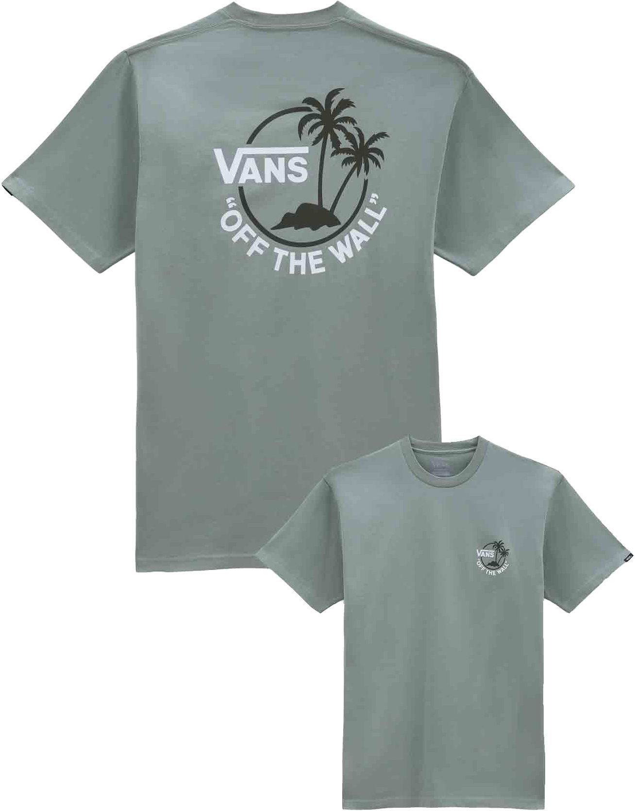 Classic Mini Dual Palm II Ss Chinois Green-Grape Leaf-White + Vans