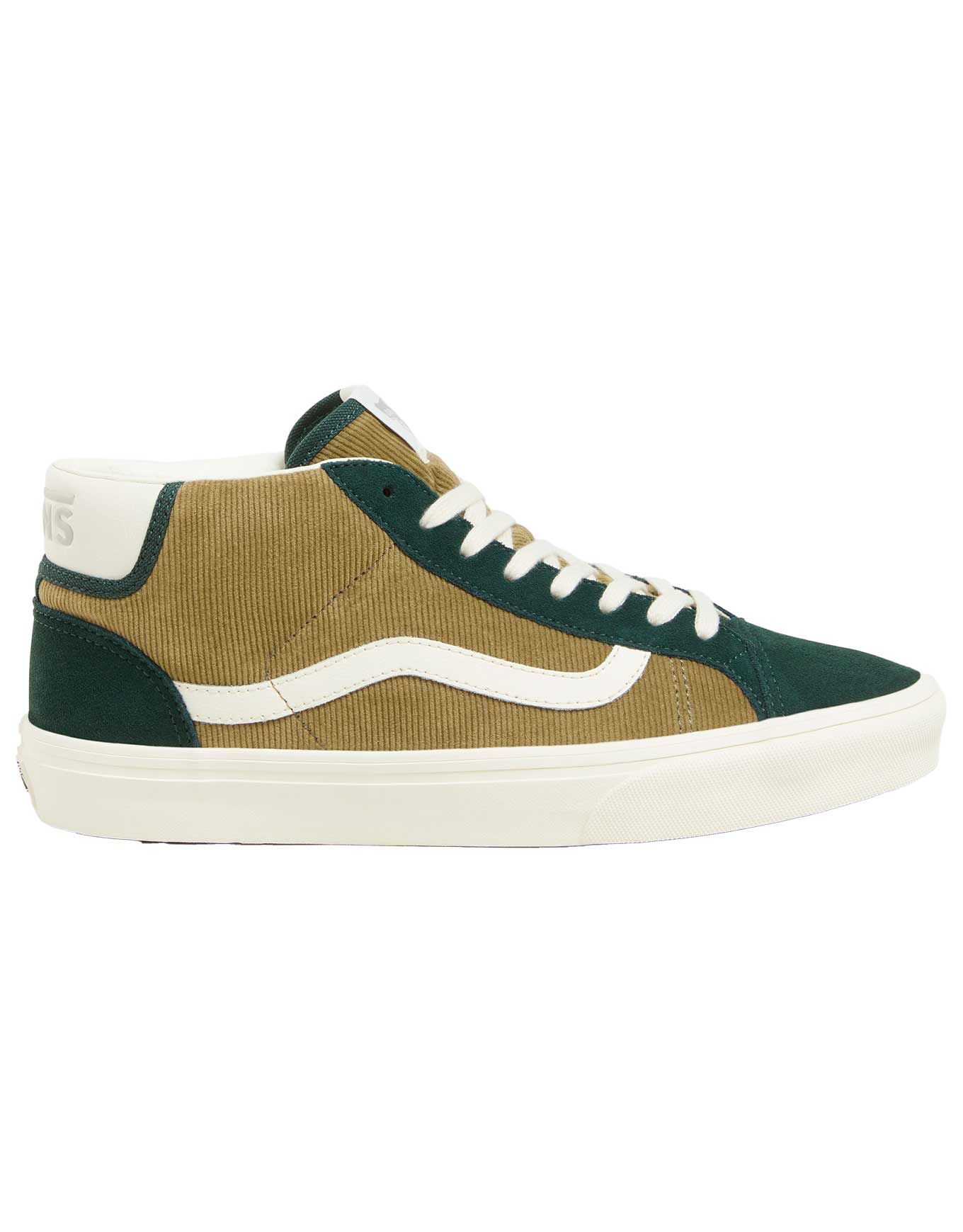 Mid Skool 37  Mini Cord Scarab + Vans