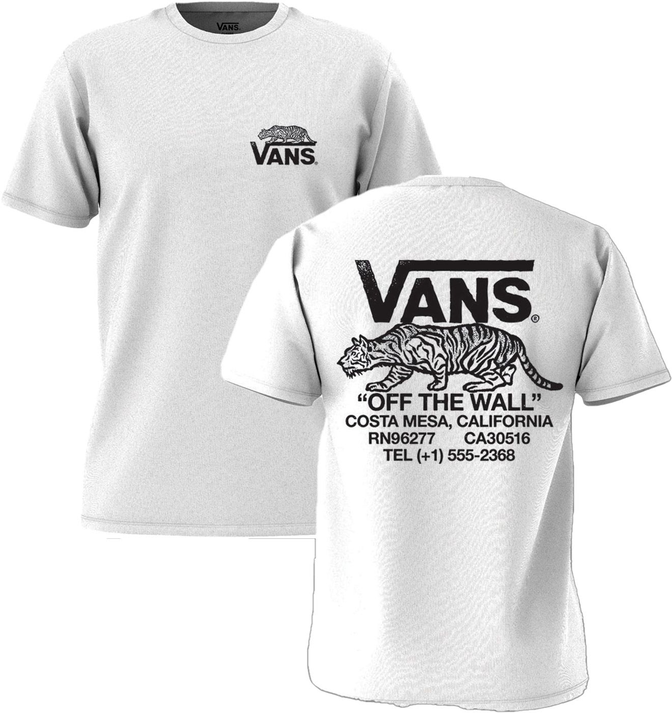 Sneaky SS White + Vans
