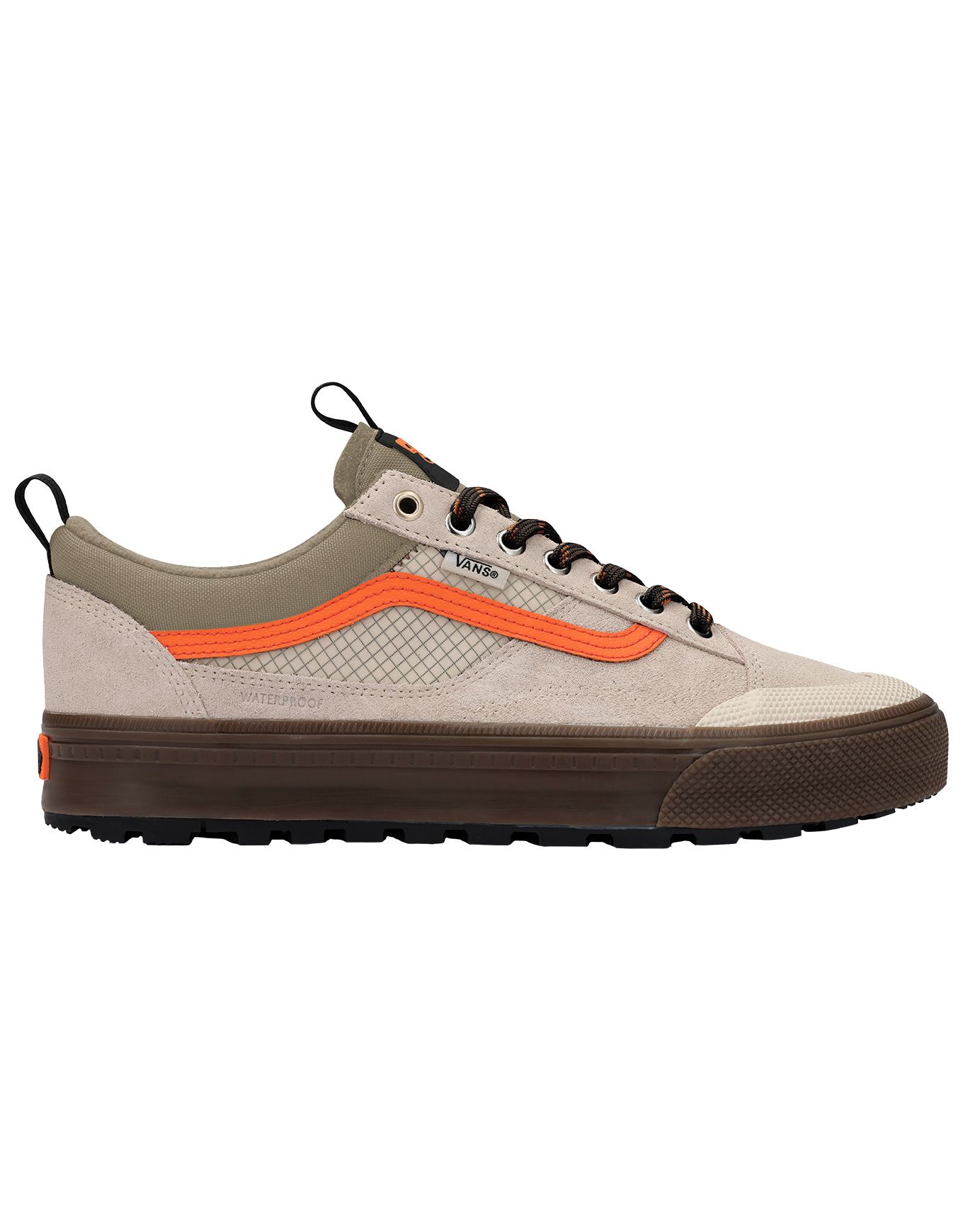 Mte Old Skool Waterproof Taupe/Orange + Vans