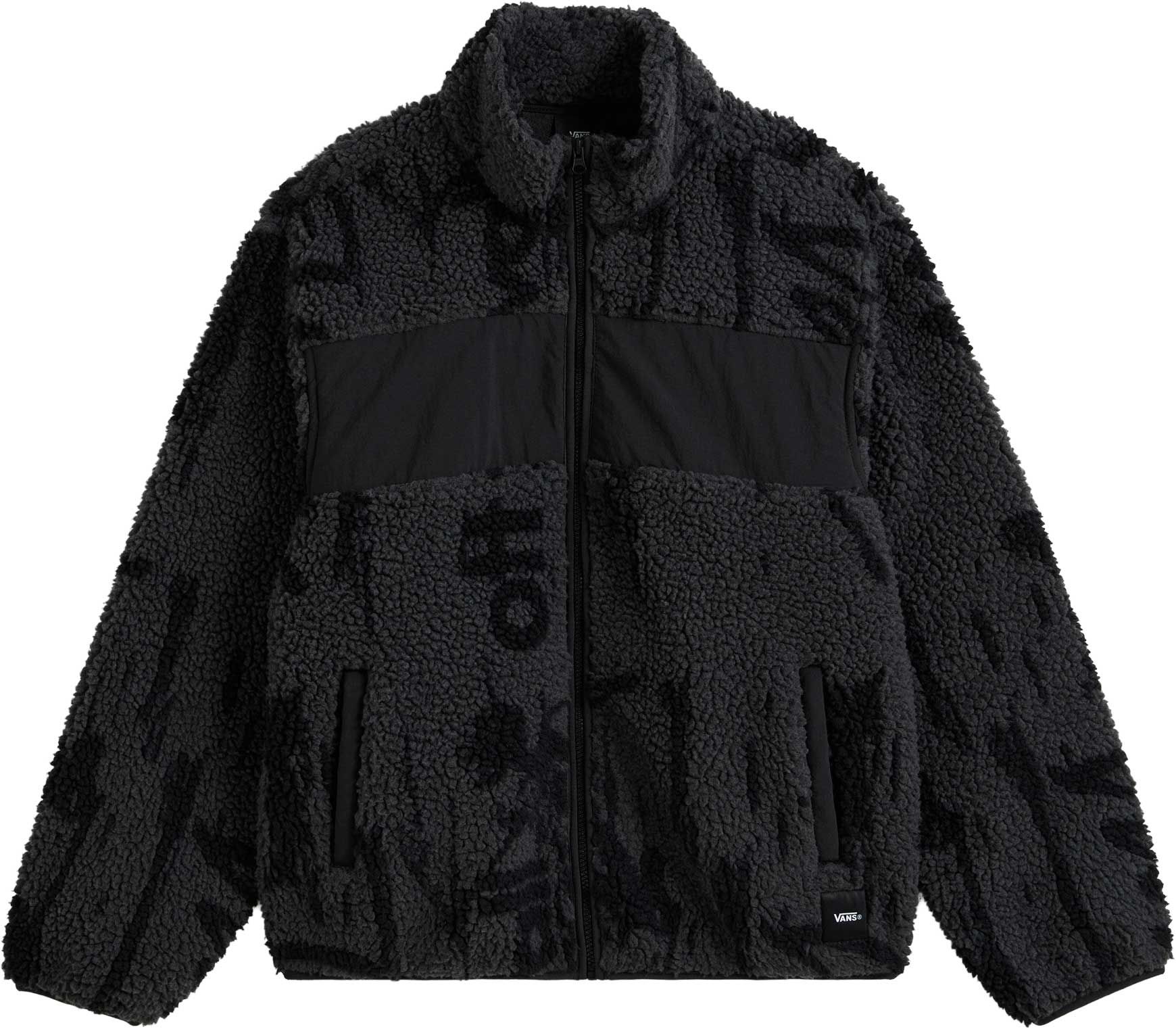 Stiller Sherpa Full Zip Asphalt/Black + Vans