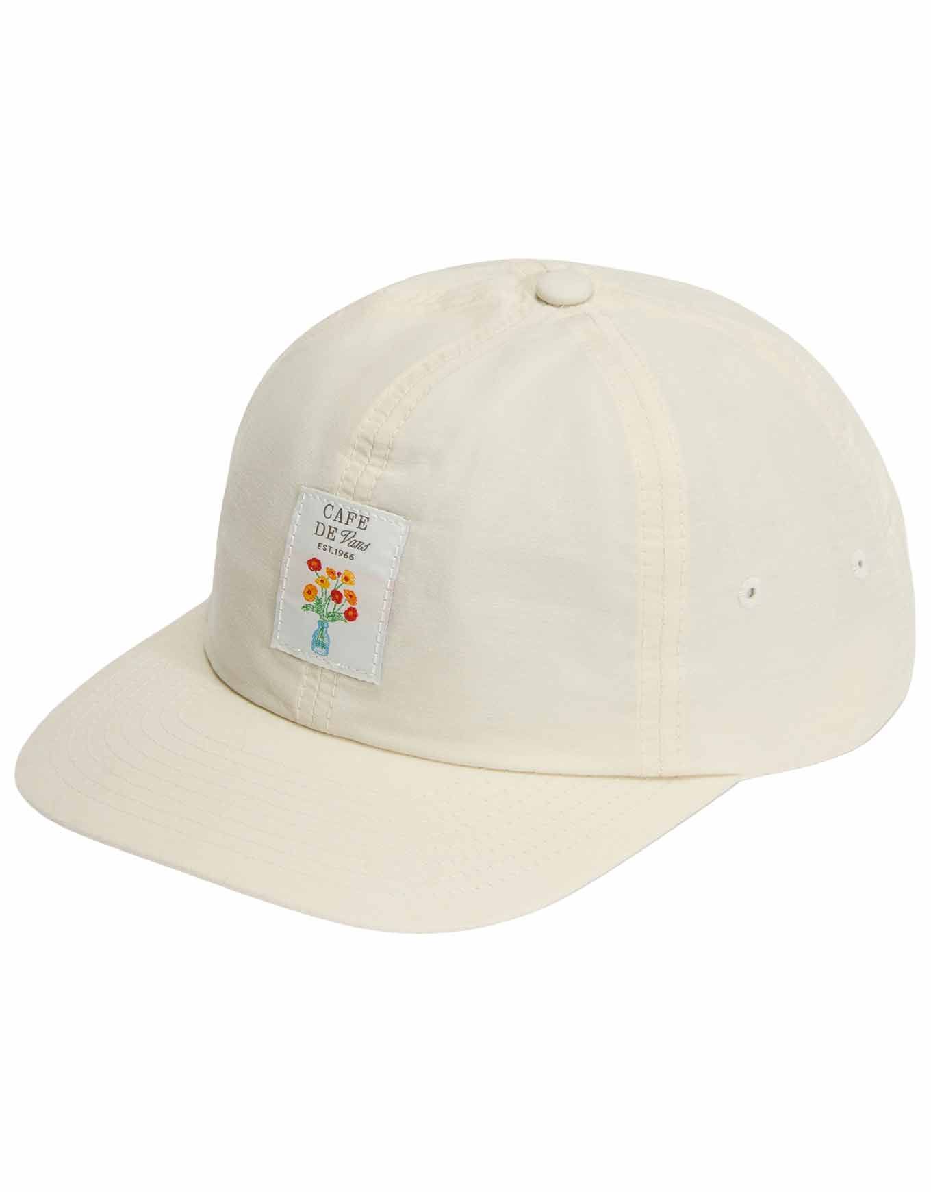 Cafe Vans Jockey Hat Marshmallow + Vans