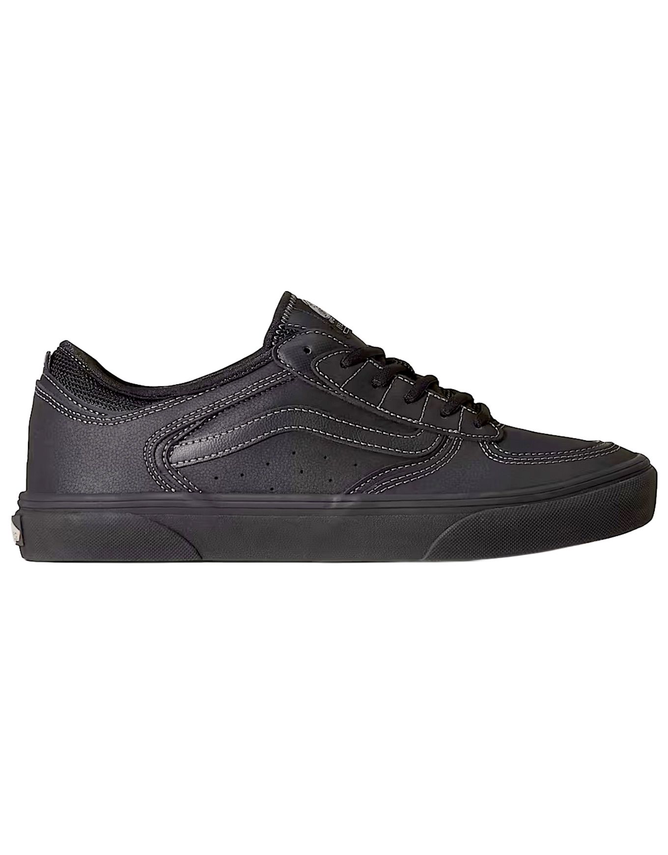 Skate Rowley Black/Black + Vans