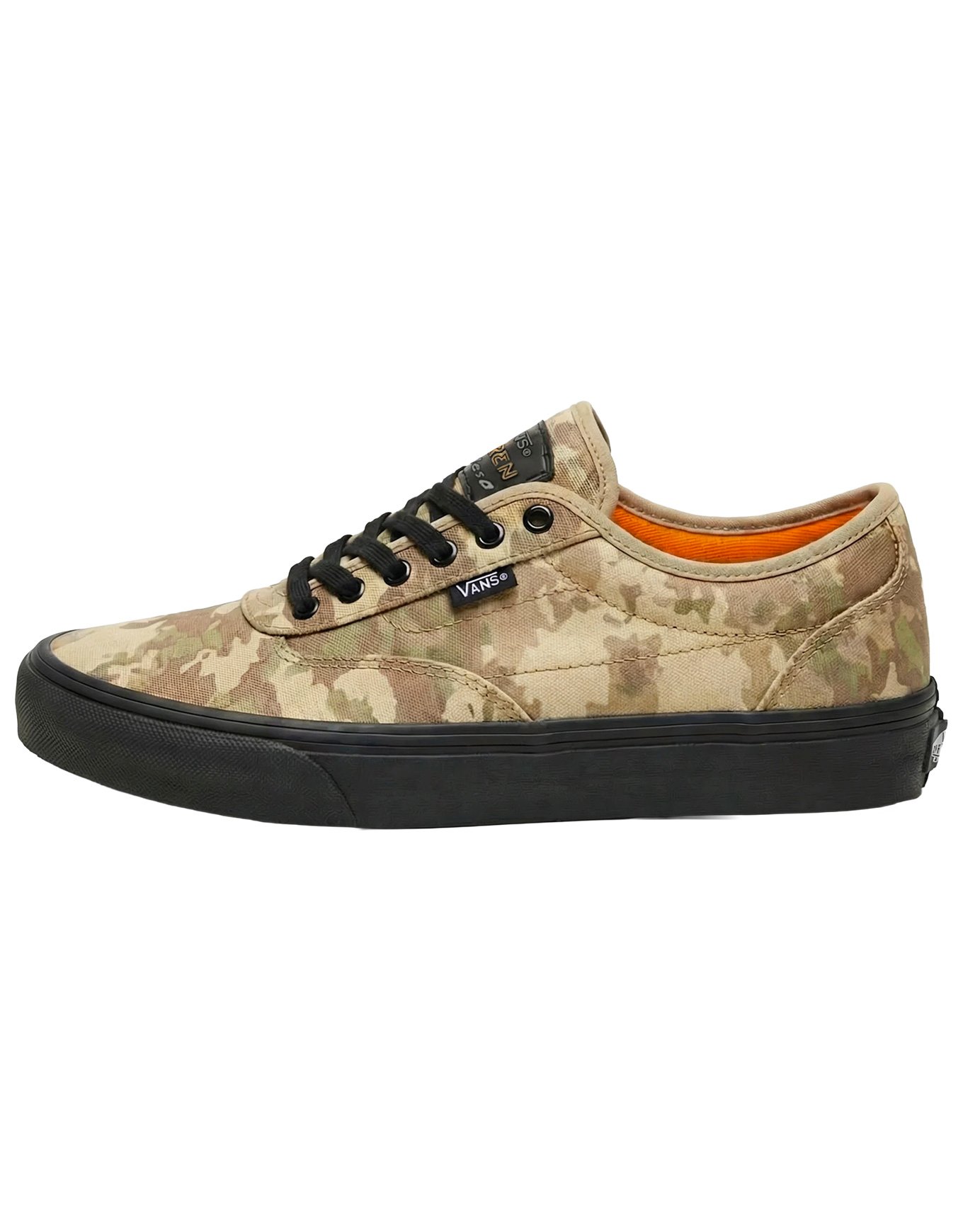 Skate Curren Caples Orange/Black + Vans