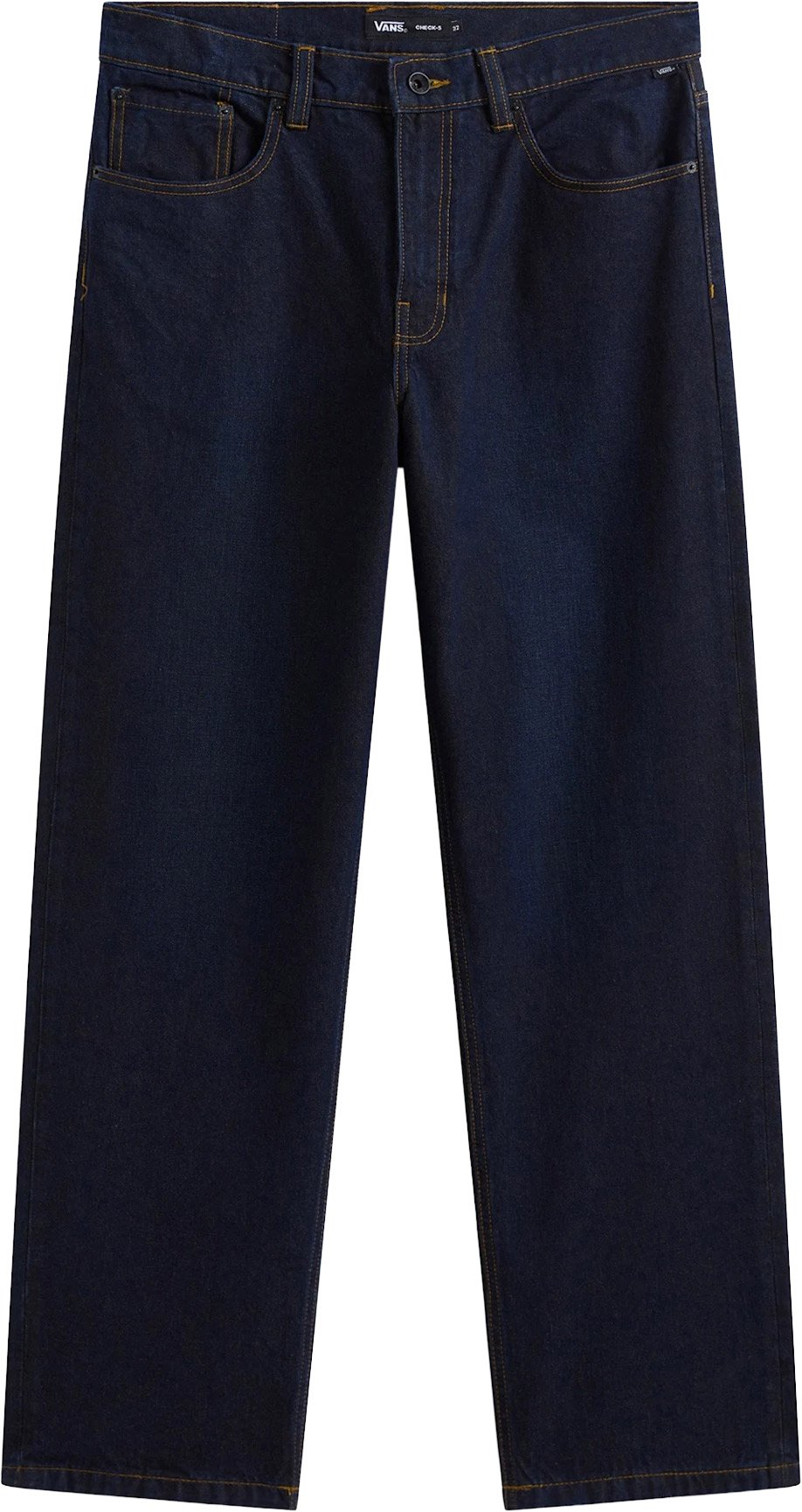 Check-5 Loose Denim Pant Dark Rinse + Vans