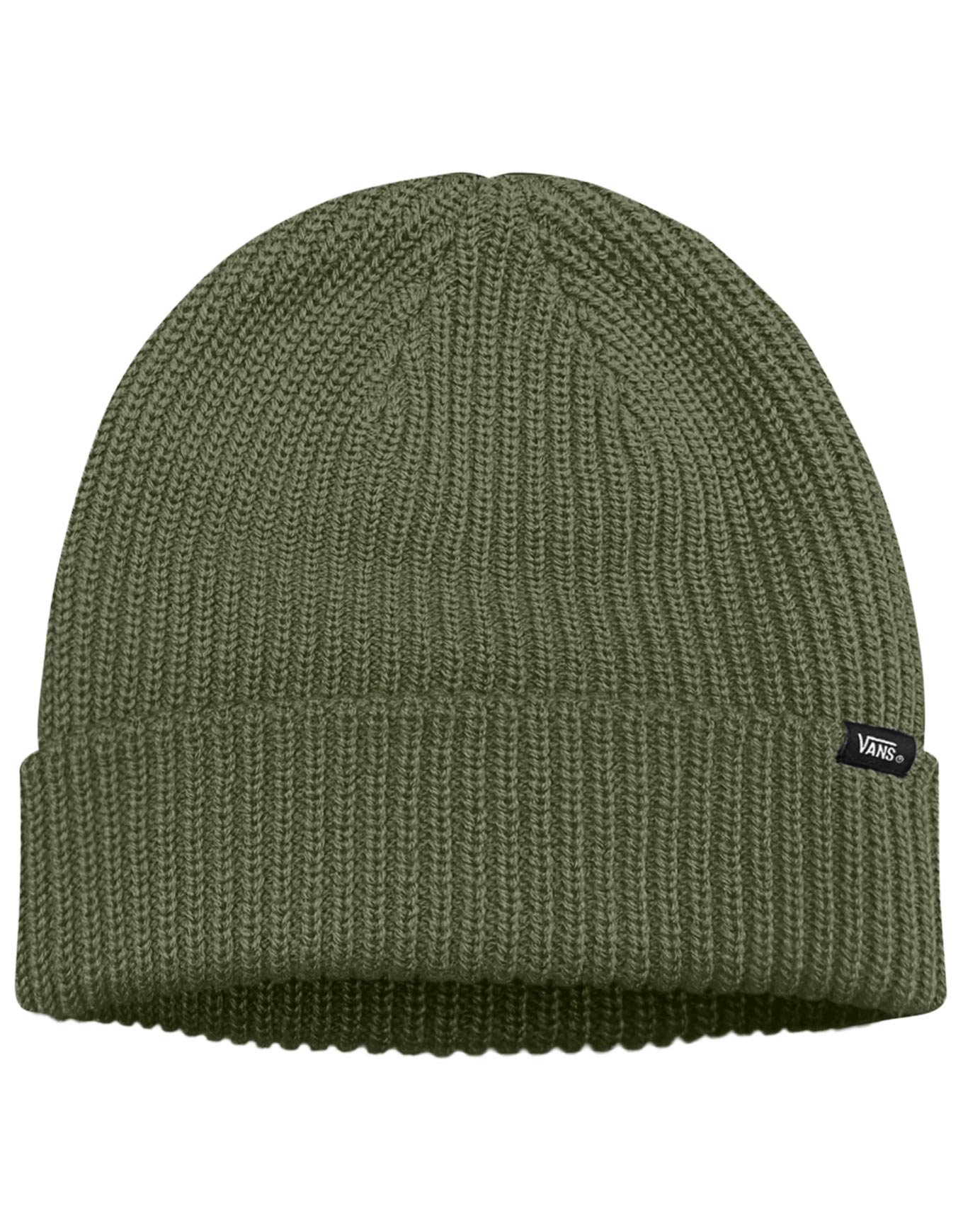 Core Basic Cuff Beanie Green Balsam + Vans