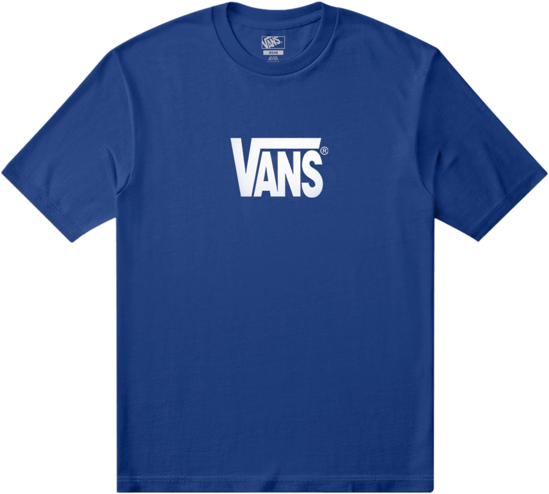 Stretch Logo SS Tee Classic Blue + Vans