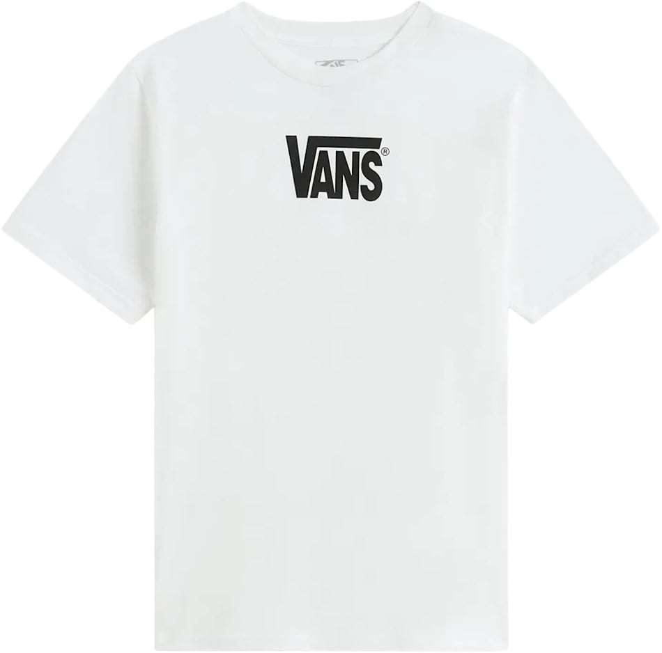 Stretch Logo SS Tee White + Vans