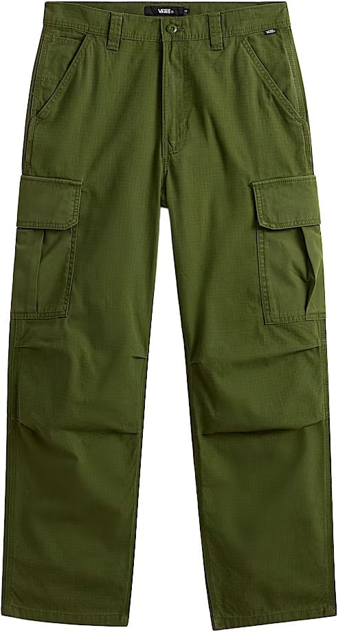 Para Baggy Cargo Pant Green Balsam + Vans
