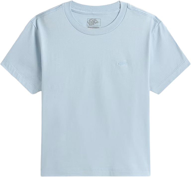 Salton Crew SS Tee Soft Slate + Vans