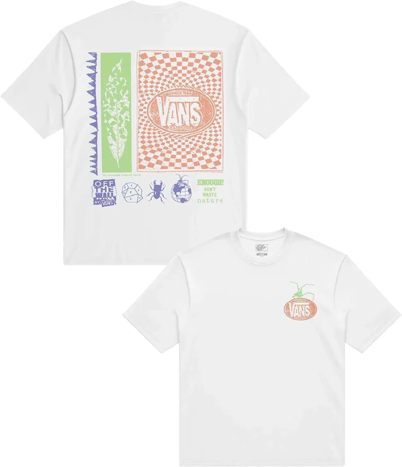 Vans Artifacts SS Tee White + Vans