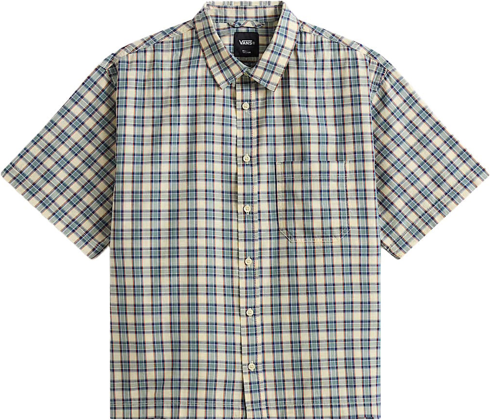 Larkspur Timber Shirt Almond Crisp + Vans