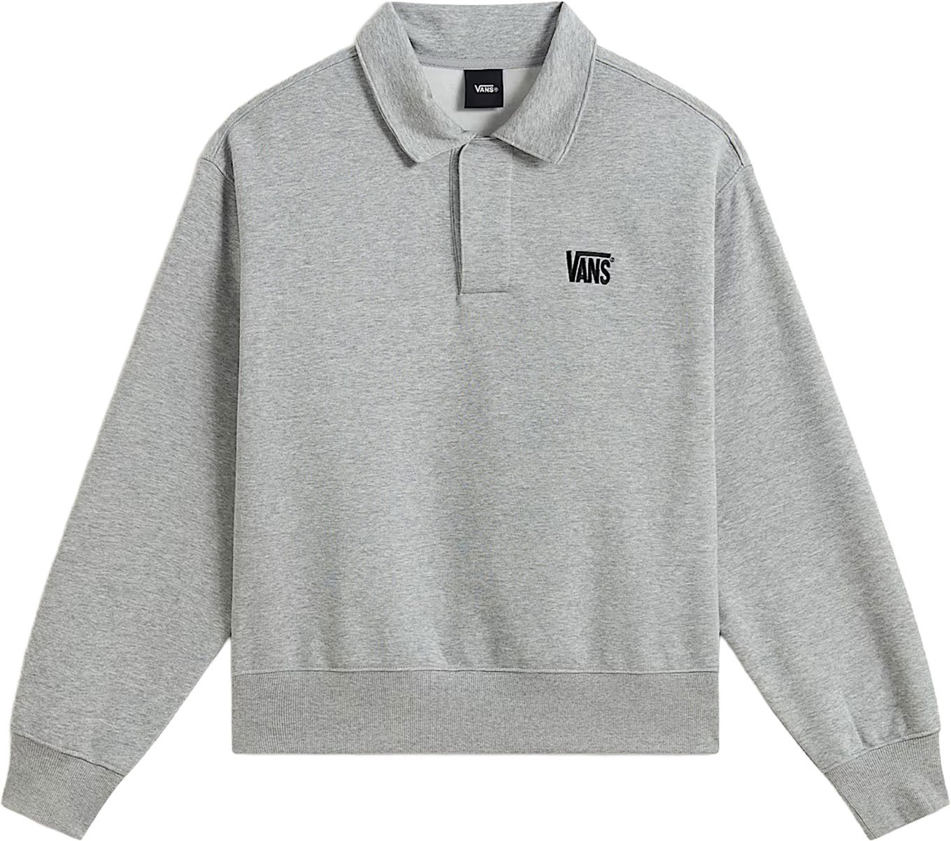 Polo Fleece Pullover Cement Heather + Vans