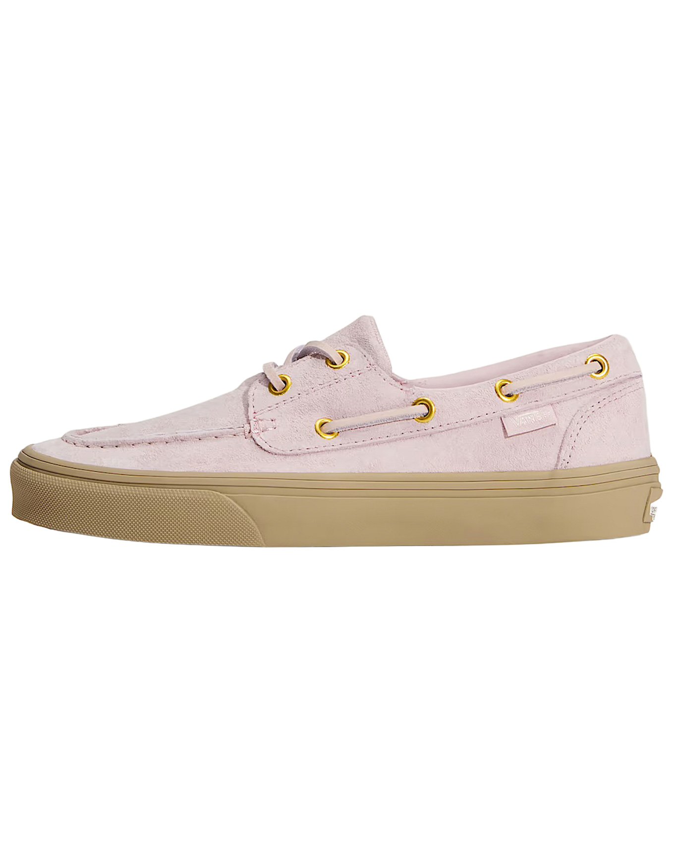 2-Eyelet Boat Shoe Pale Petal Pink + Vans