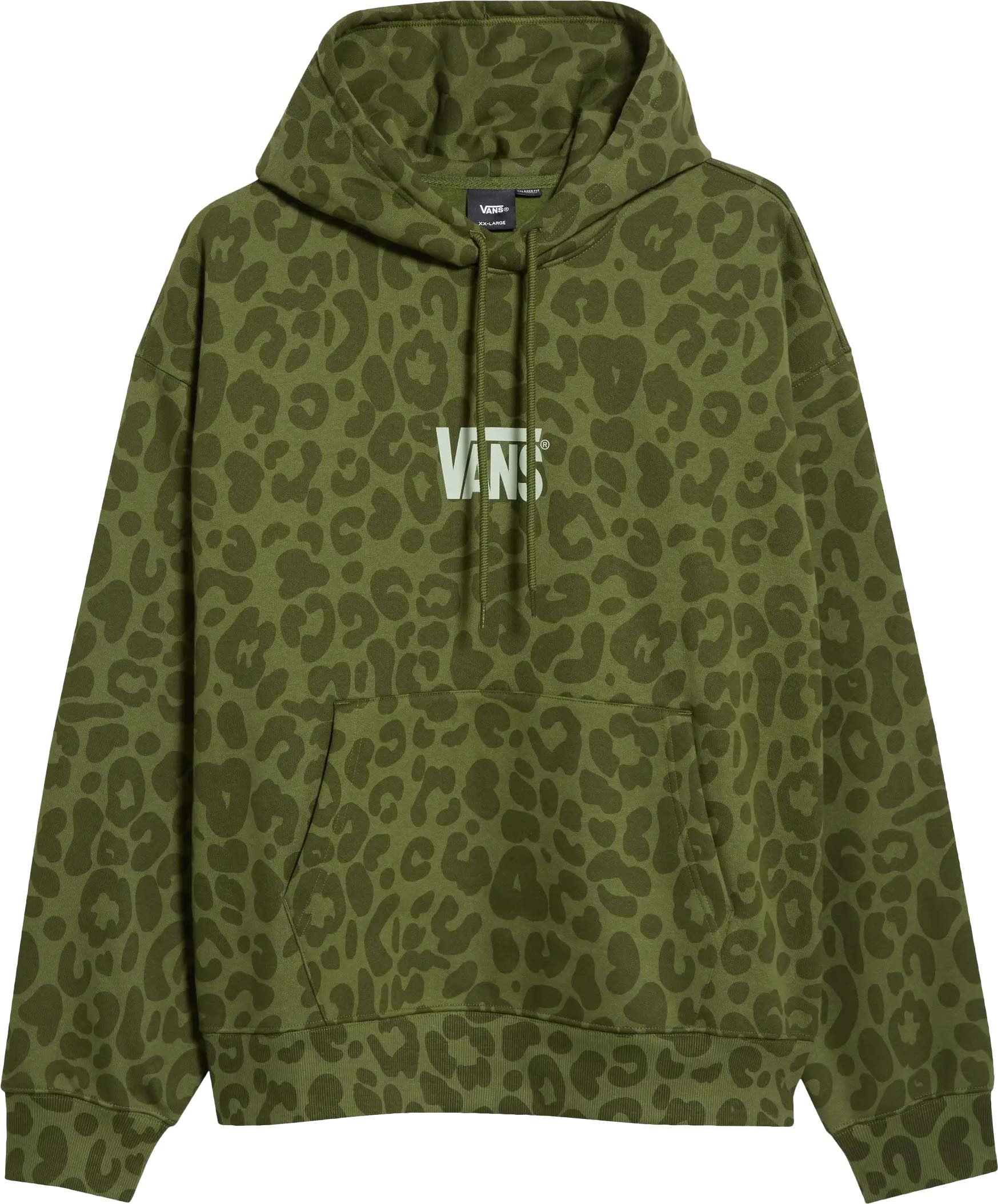Tonal Print Pullover Green Balsam + Vans
