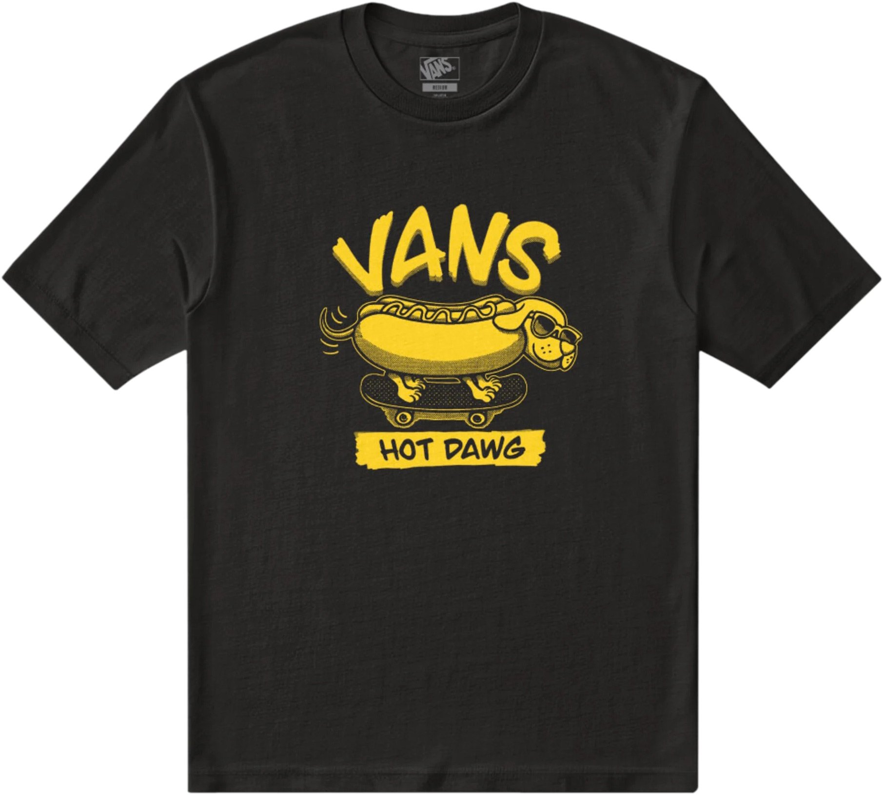 Hot Dawg SS Tee Black + Vans