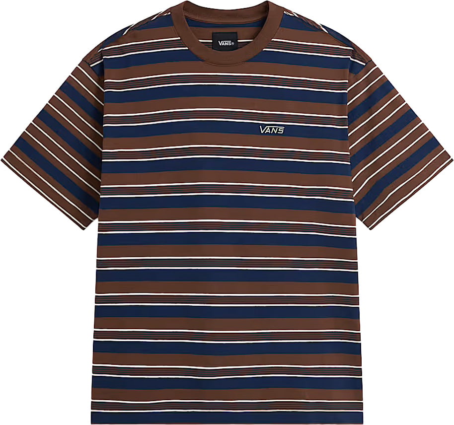 Left Chest II Loose SS Tee Poppy Ember + Vans