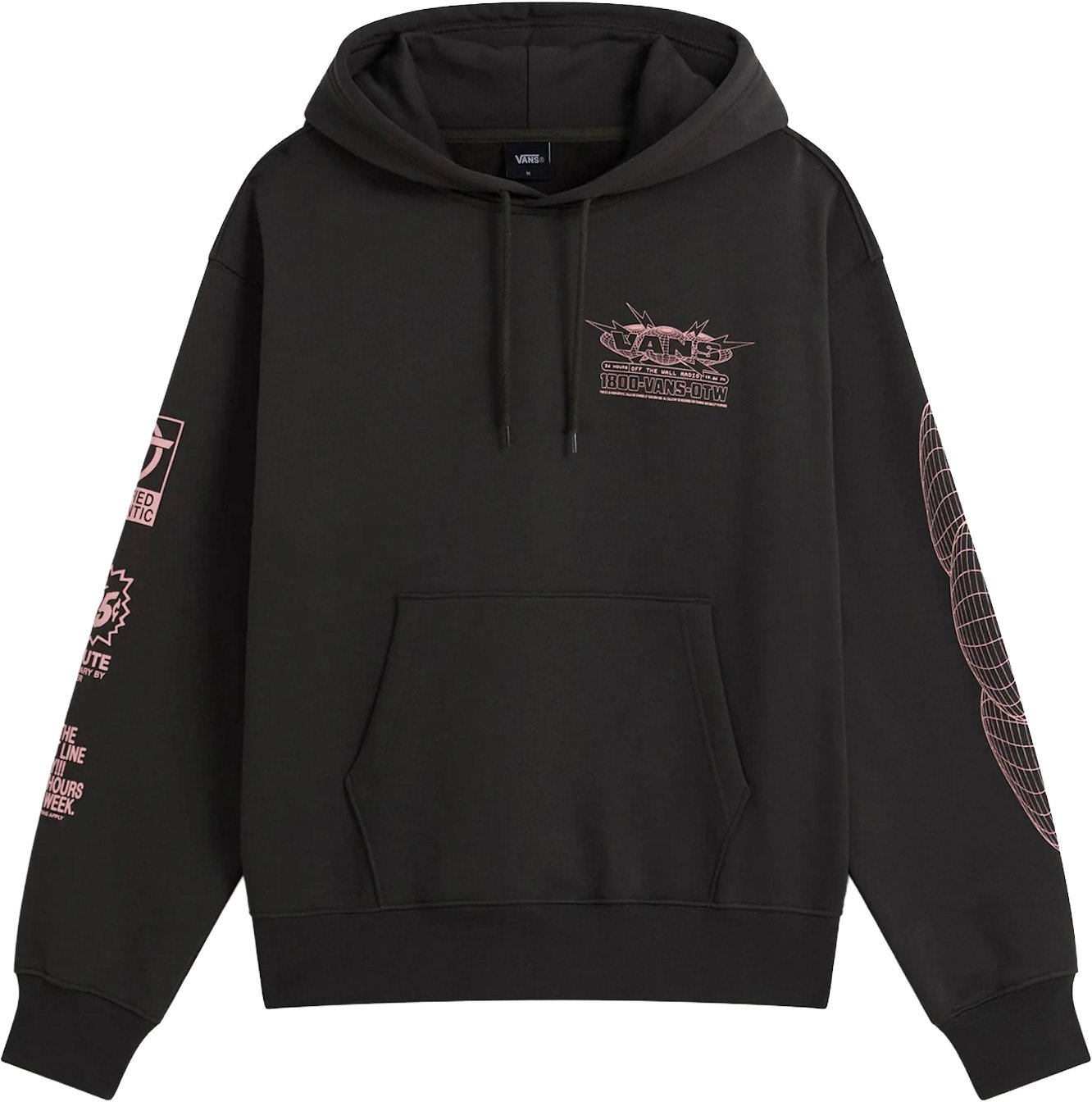 Vans Hotline Radio Pullover Faded Black + Vans