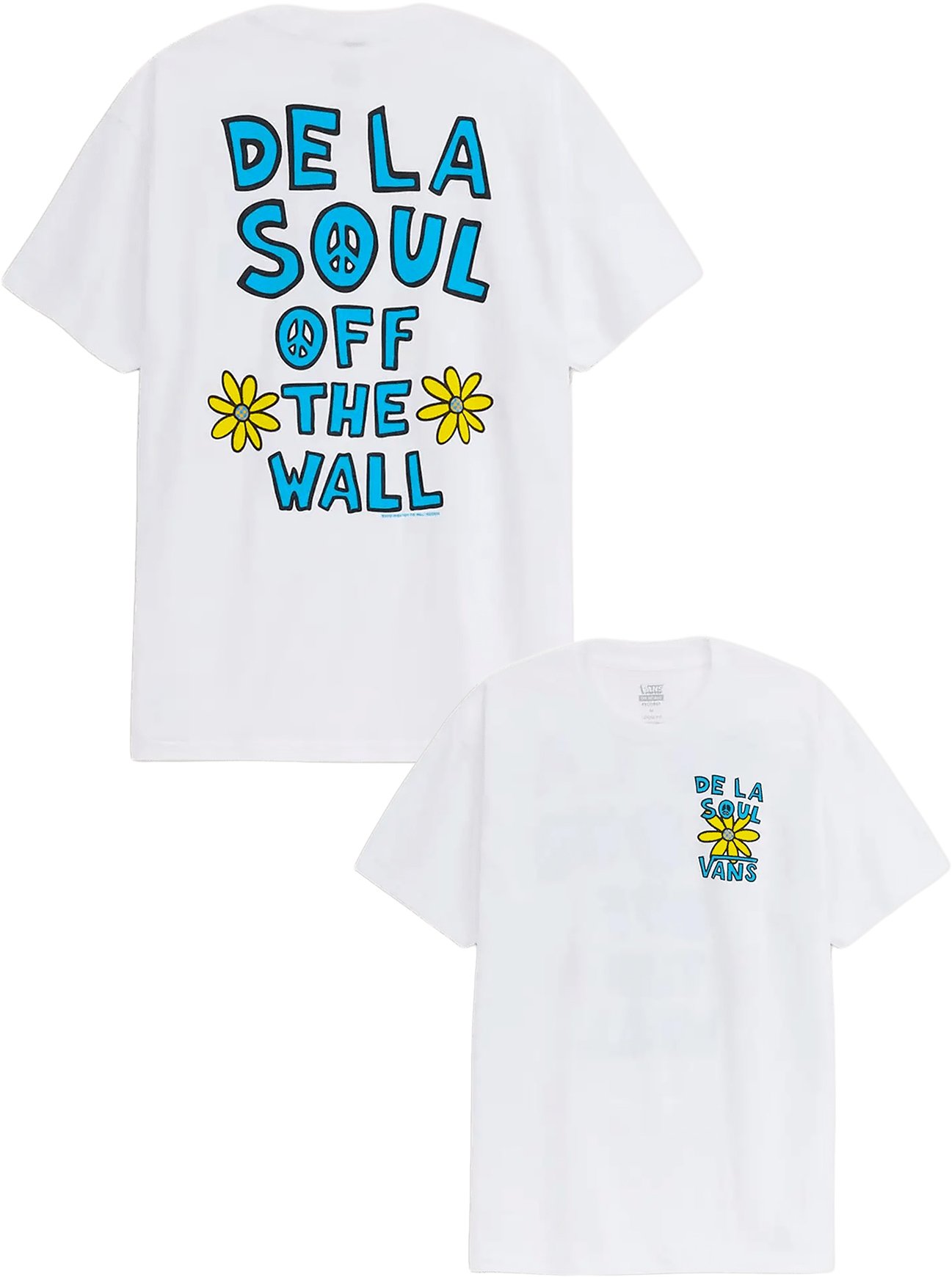 De La Soul D.A.I.S.Y SS Tee White + Vans